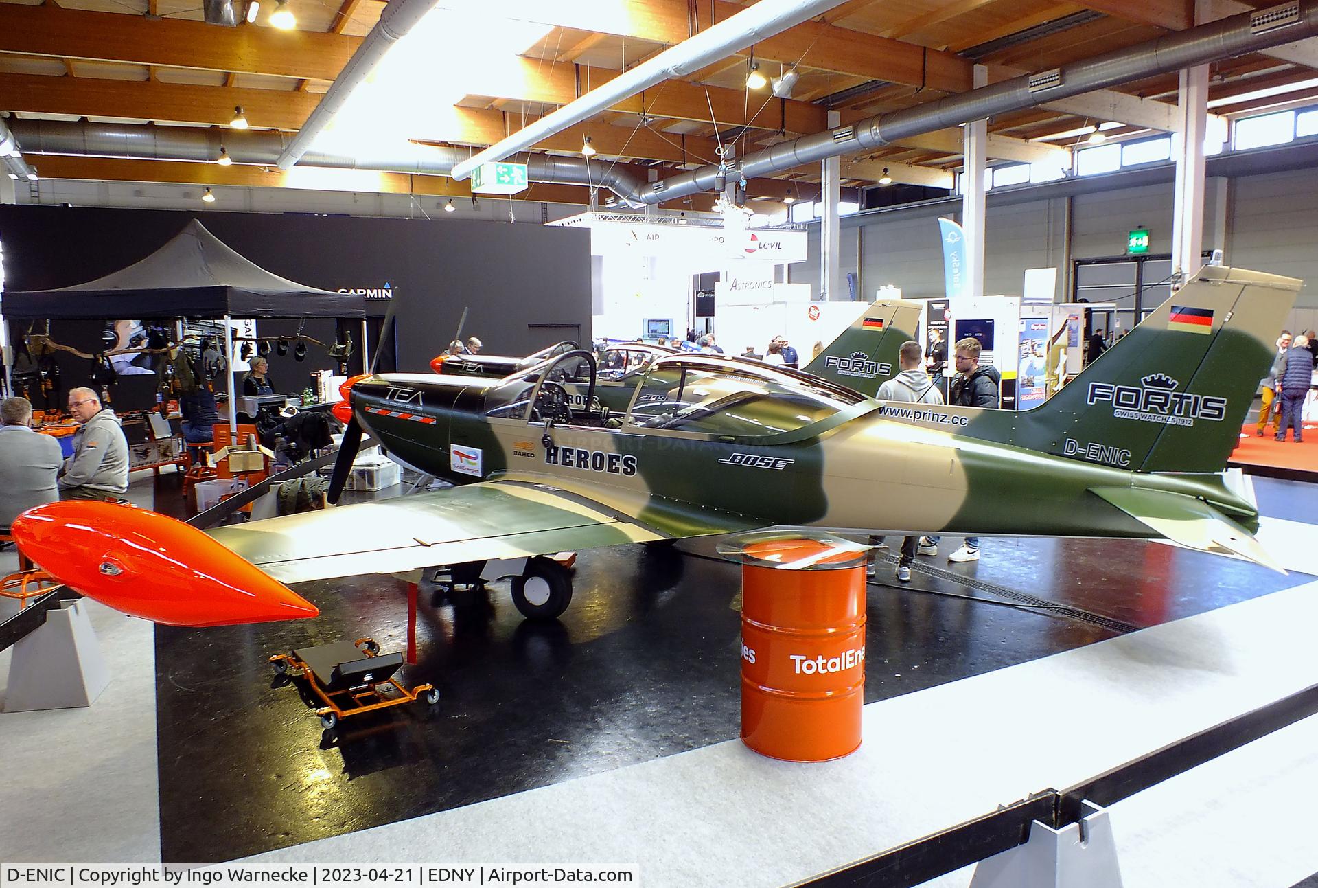 D-ENIC, 1971 SIAI-Marchetti SF-260 C/N 2-51, SIAI-Marchetti SF.260 at the AERO 2023, Friedrichshafen