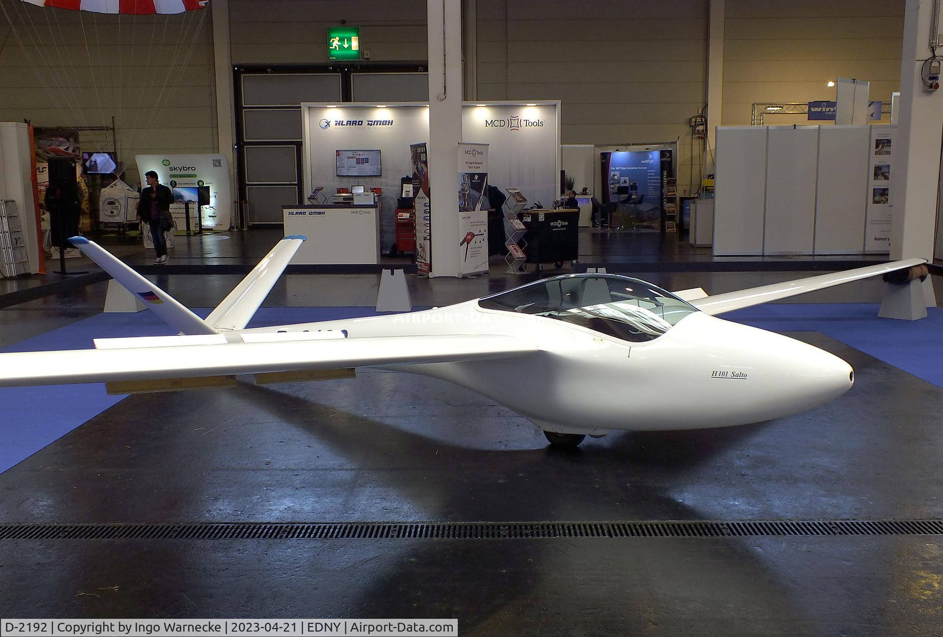 D-2192, 1973 Start & Flug H101 Salto C/N 28, Start & Flug H-101 Salto at the AERO 2023, Friedrichshafen