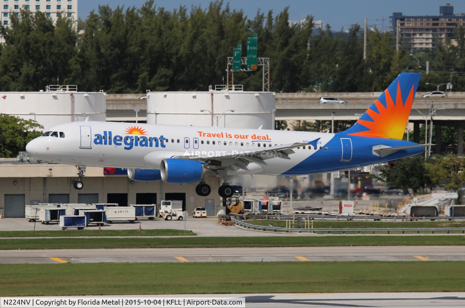 N224NV, Airbus A320-214 C/N 1694, AAY A320 zx