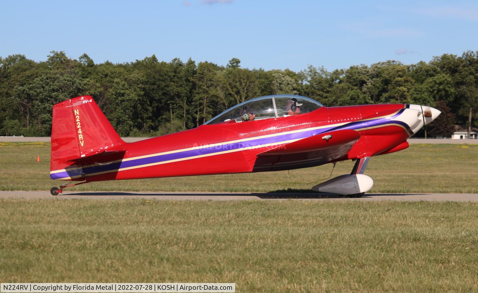 N224RV, 1999 Vans RV-4 C/N 1779, RV-4 zx