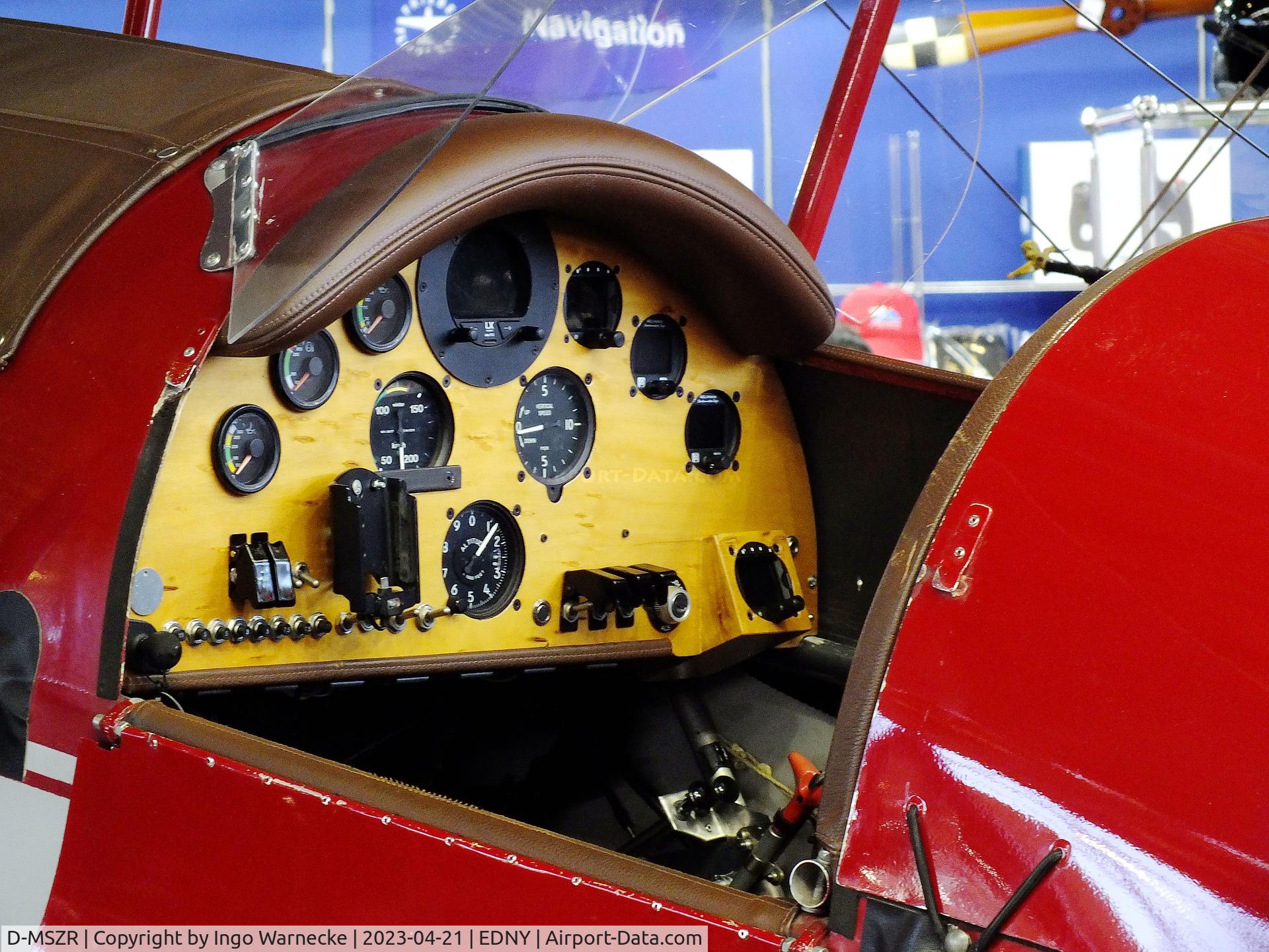 D-MSZR, Platzer Kiebitz C/N 291, Platzer Kiebitz at the AERO 2023, Friedrichshafen #c