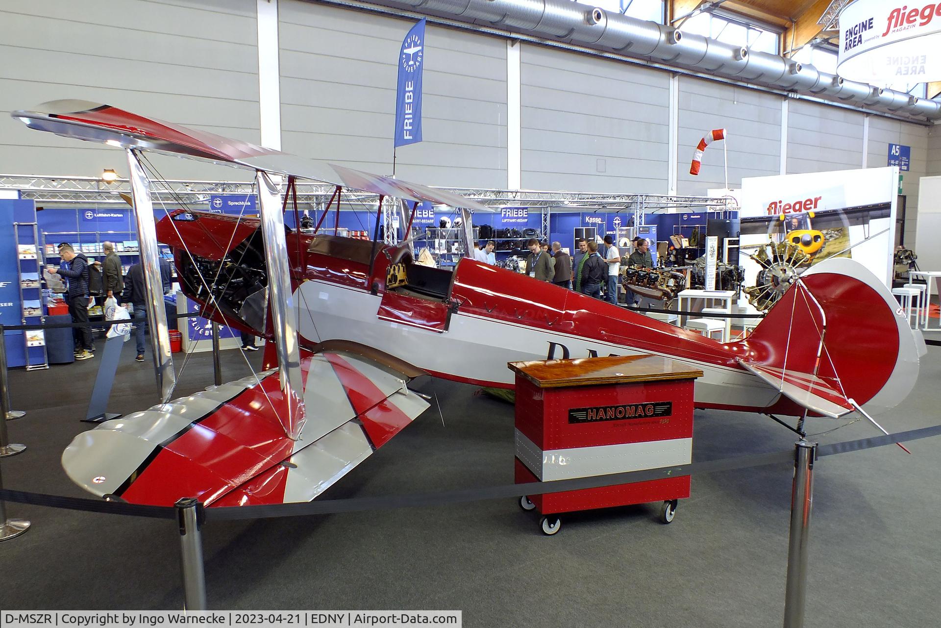 D-MSZR, Platzer Kiebitz C/N 291, Platzer Kiebitz at the AERO 2023, Friedrichshafen