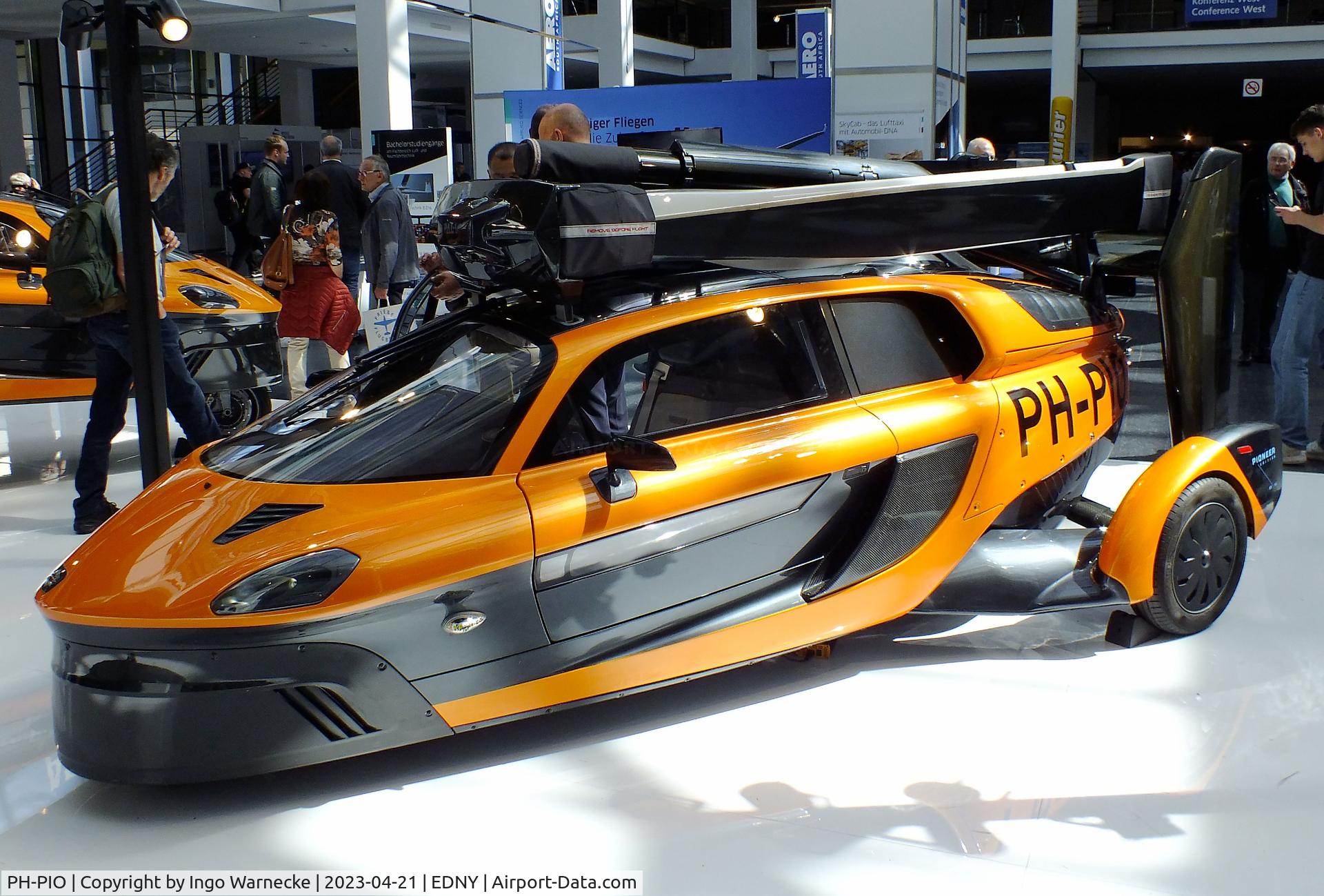 PH-PIO, 2022 PAL-V International B.V. Liberty Pioneer Edition C/N 00/90, PAL-V Liberty Pioneer roadable in car mode at the AERO 2023, Friedrichshafen