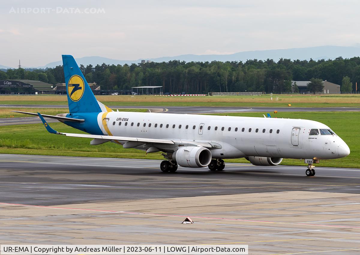 UR-EMA, 2011 Embraer 190LR (ERJ-190-100LR) C/N 19000494, Ex Ukraine Intl. Airlines.