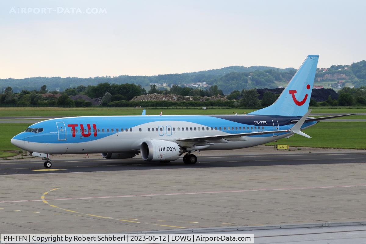 PH-TFN, 2018 Boeing 737-8 C/N 44596, PH-TFN @ LOWG 2023