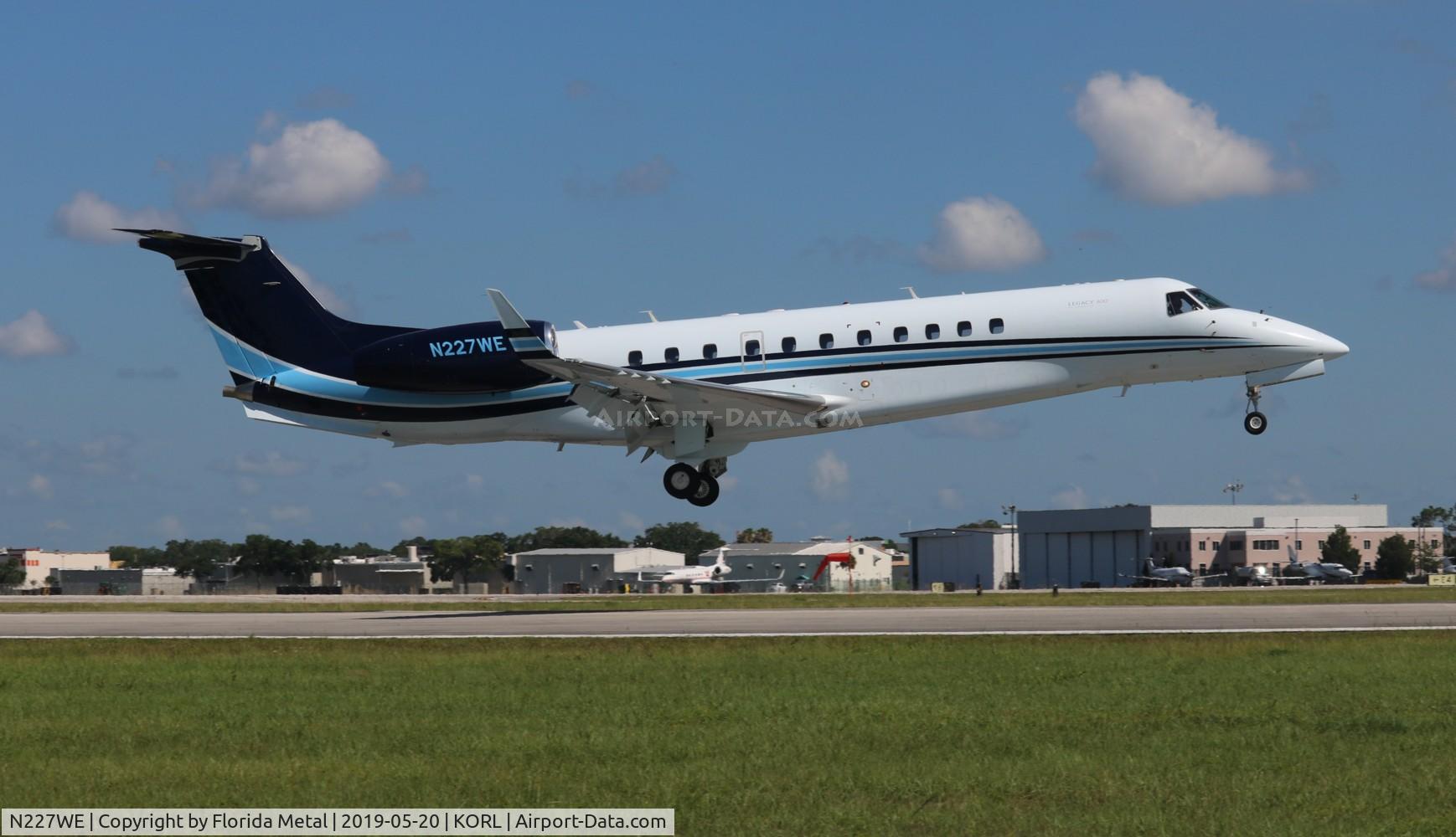 N227WE, 2007 Embraer EMB-135BJ Legacy C/N 14501018, Legacy 600 zx