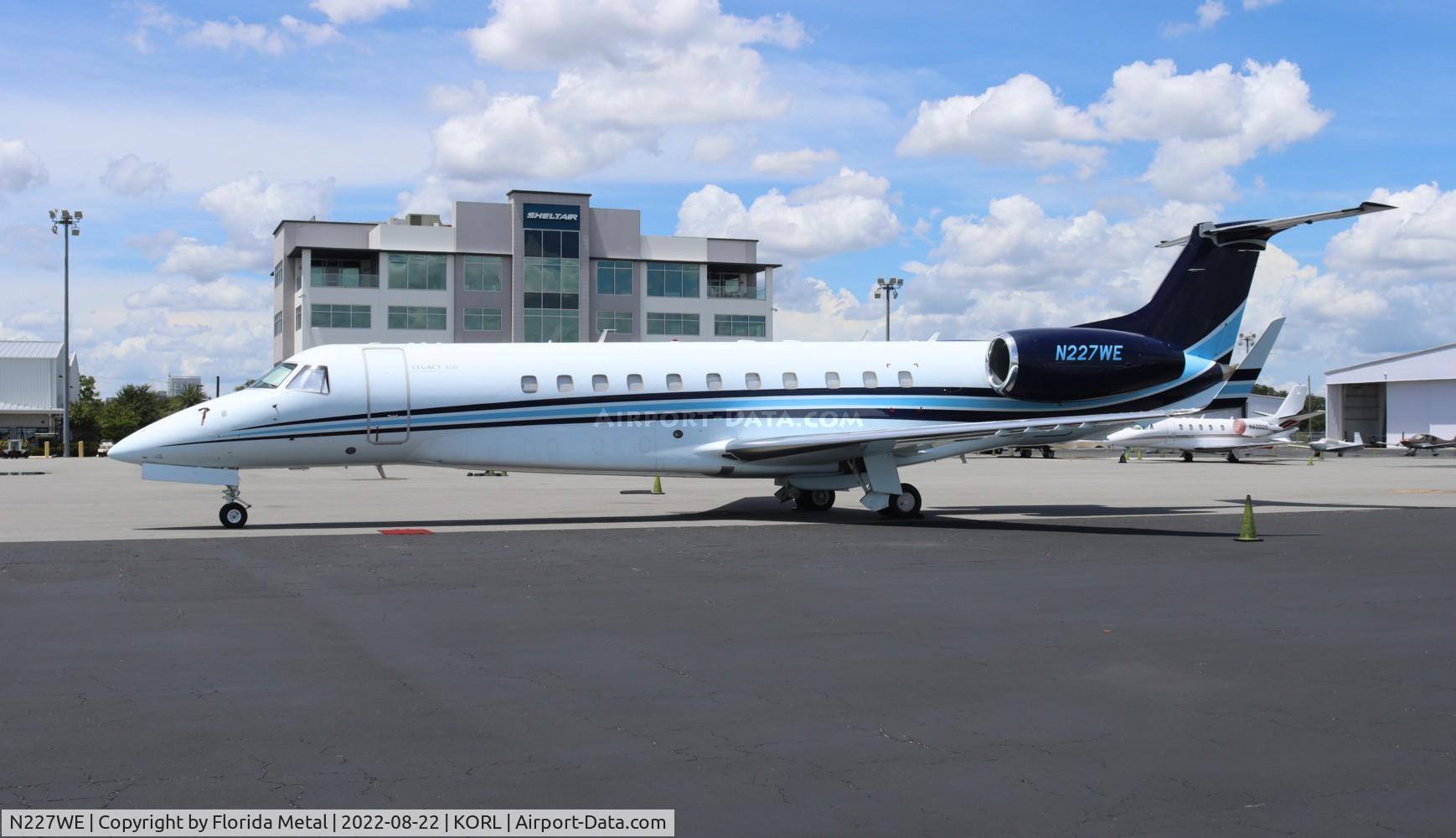 N227WE, 2007 Embraer EMB-135BJ Legacy C/N 14501018, Legacy 600 zx