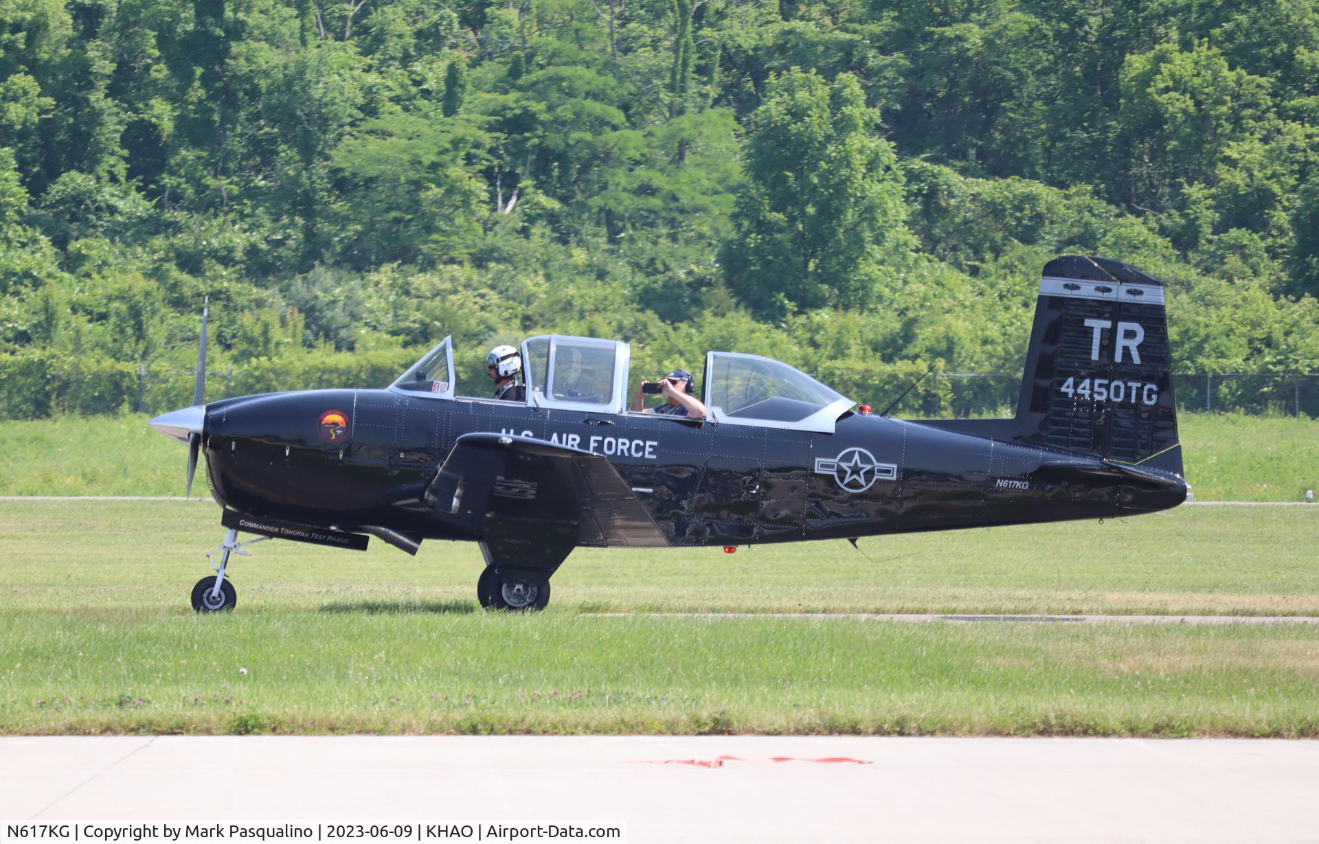N617KG, 1956 Beech D-45 Mentor C/N BG-279, Beech T-34B