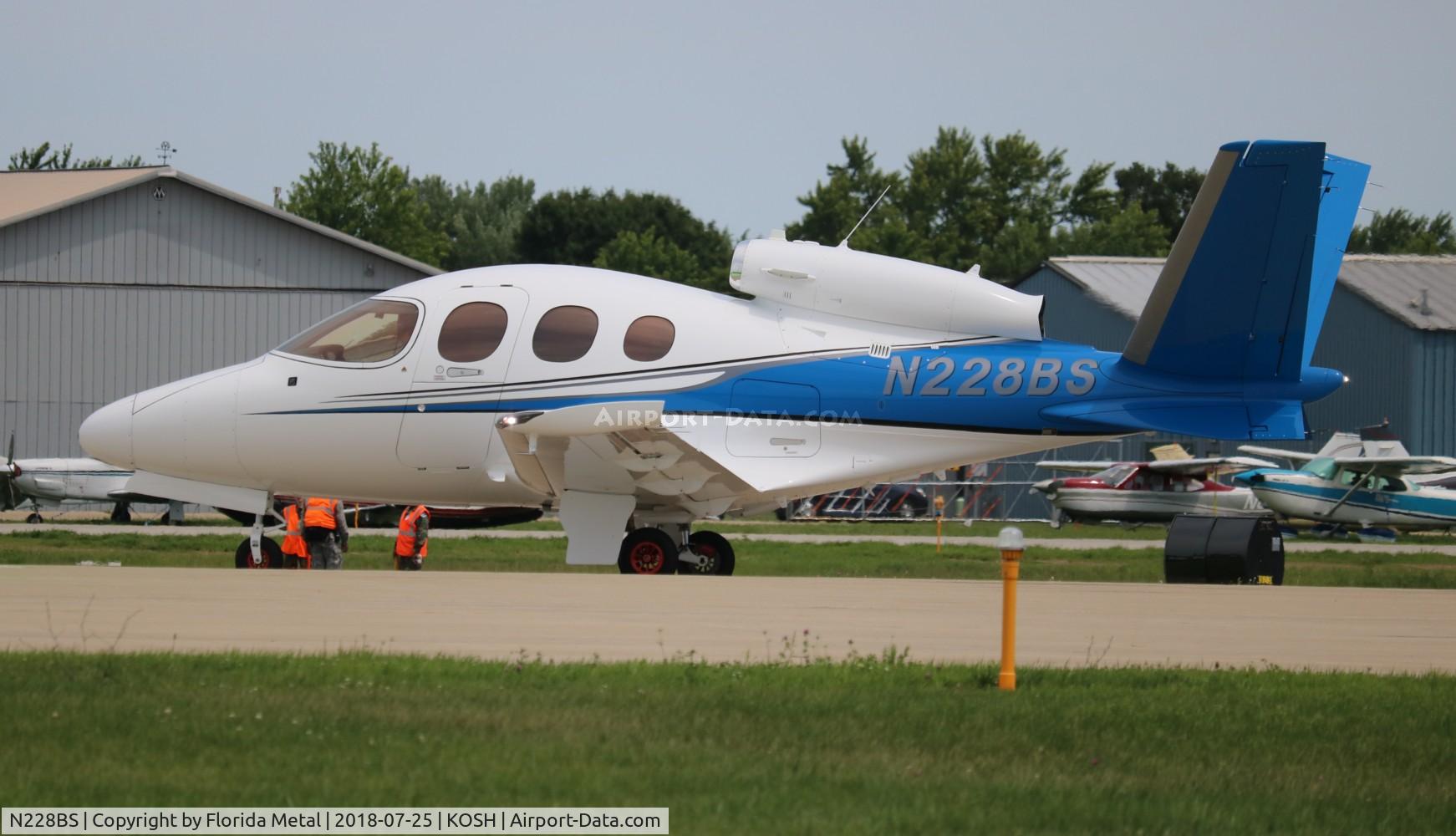 N228BS, 2018 Cirrus SF50 Vision C/N 0040, SF50 zx