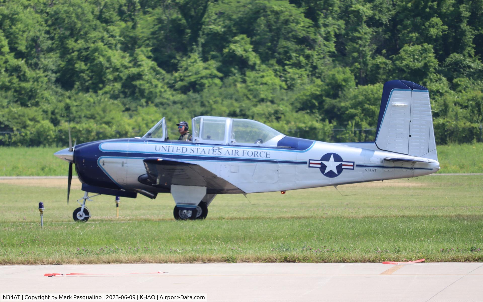 N34AT, 1957 Beech T-34A (A45) Mentor Mentor C/N G-139, Beech T-34A