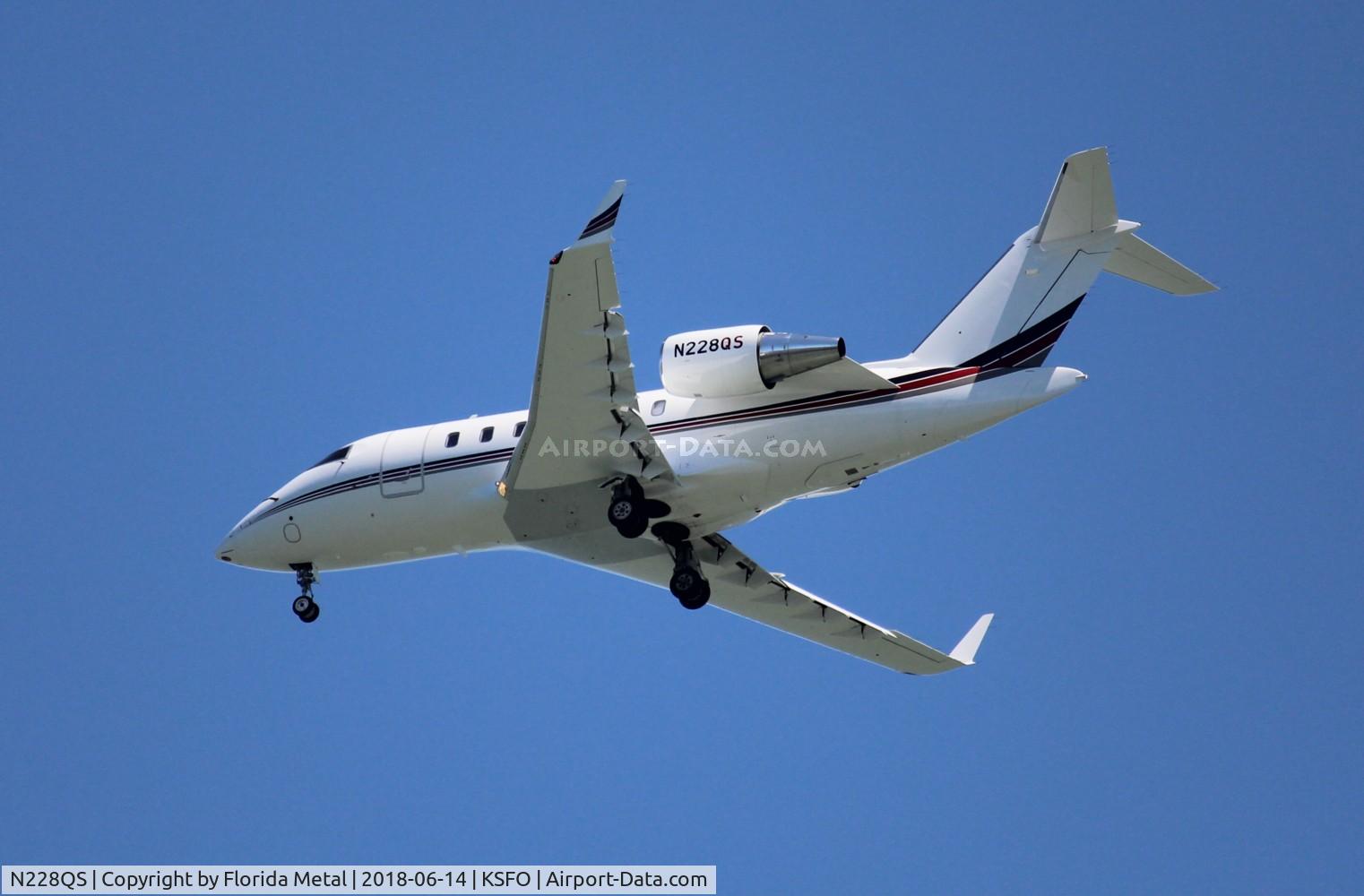 N228QS, 2017 Bombardier CL-600-2B16 Challenger 650 C/N 6103, Challenger 650 zx