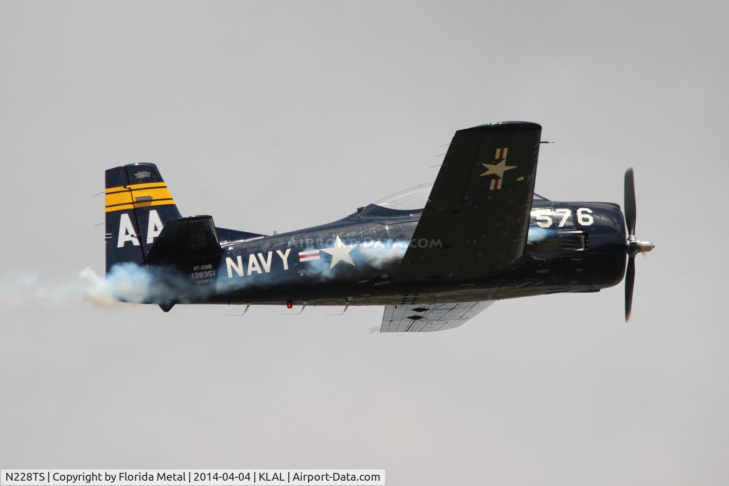 N228TS, 1954 North American T-28D Trojan C/N 200-422, Sun N Fun 2014 zx LAL