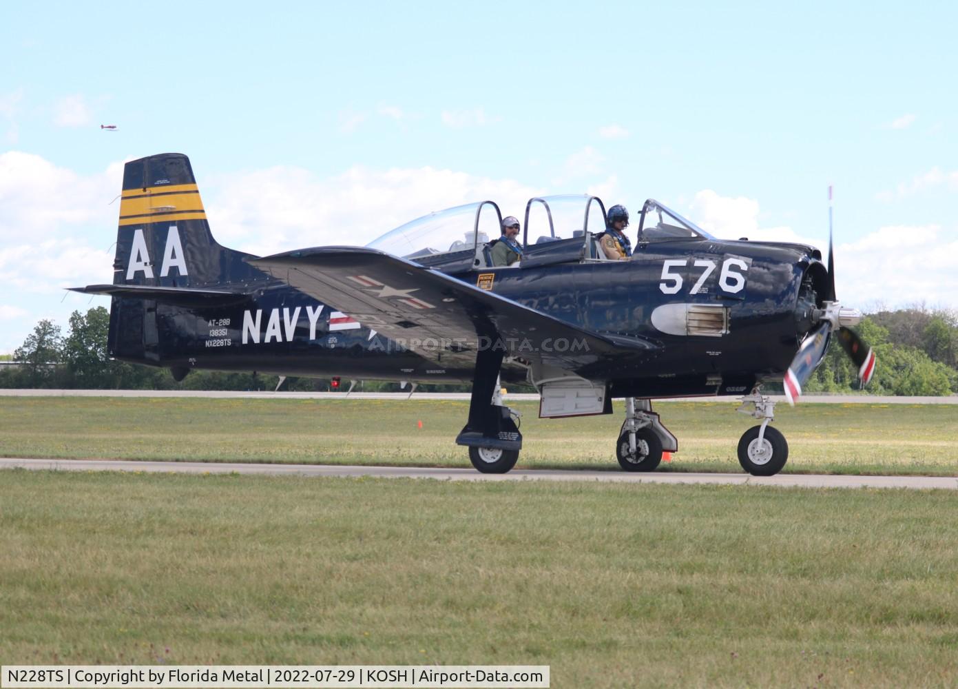 N228TS, 1954 North American T-28D Trojan C/N 200-422, T-28 zx