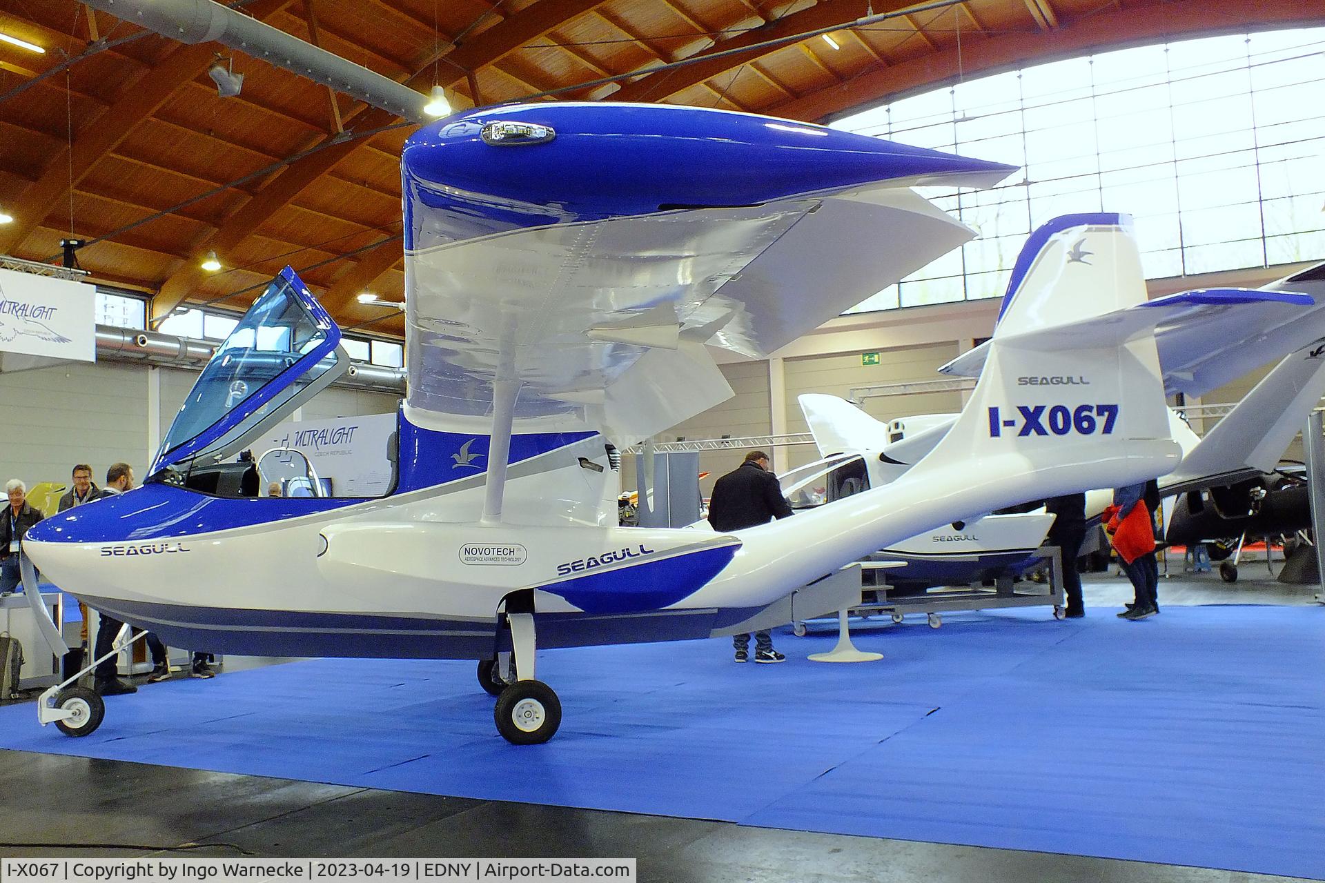 I-X067, Novotech Seagull 207 C/N not found_I-X067, Novotech Seagull 207 amphibian at the AERO 2023, Friedrichshafen