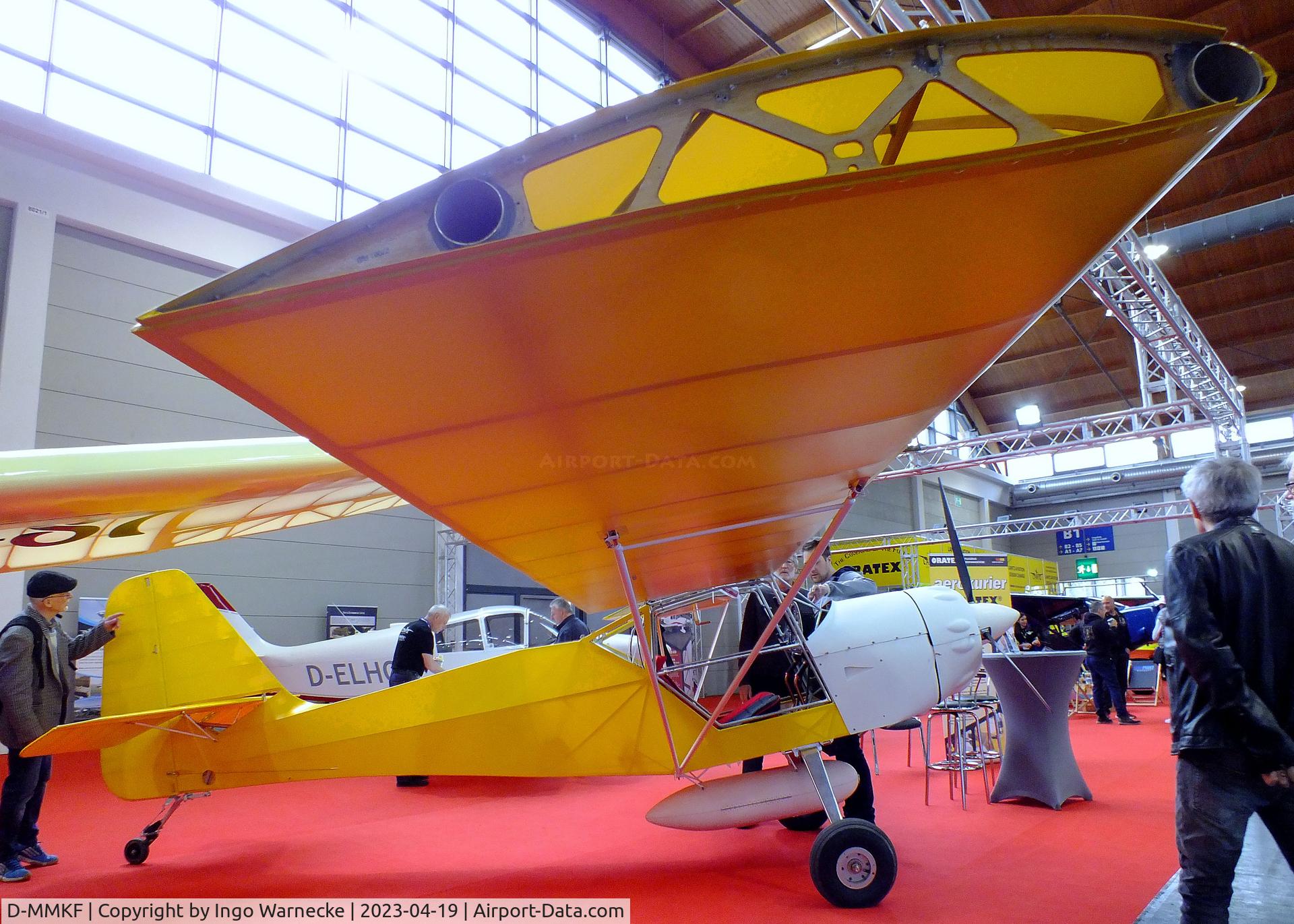 D-MMKF, Denney Kitfox Model 4 C/N not found_D-MMKF, Denney (M. Berdami, M. Nölle) Kitfox Model 4 (still under construction) at the AERO 2023, Friedrichshafen