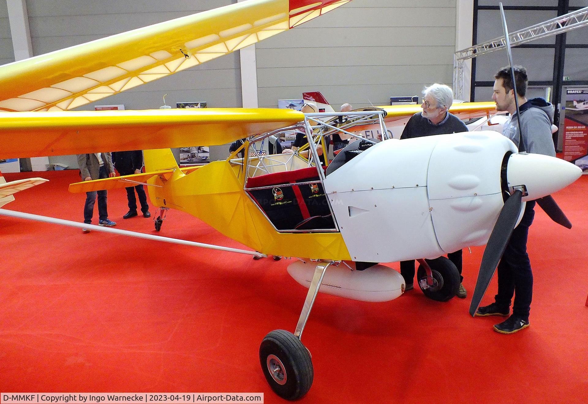 D-MMKF, Denney Kitfox Model 4 C/N not found_D-MMKF, Denney (M. Berdami, M. Nölle) Kitfox Model 4 (still under construction) at the AERO 2023, Friedrichshafen