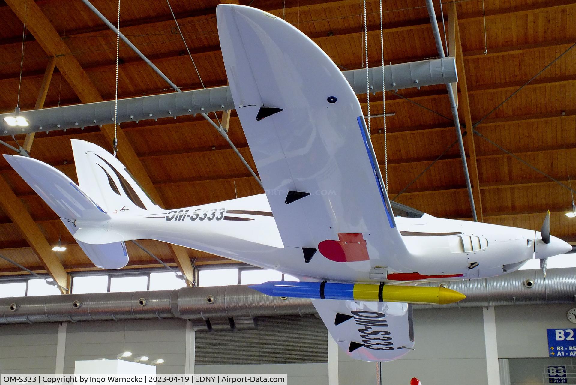 OM-S333, 2018 Shark Aero Shark C/N 067/2018, Shark Aero Shark at the AERO 2023, Friedrichshafen