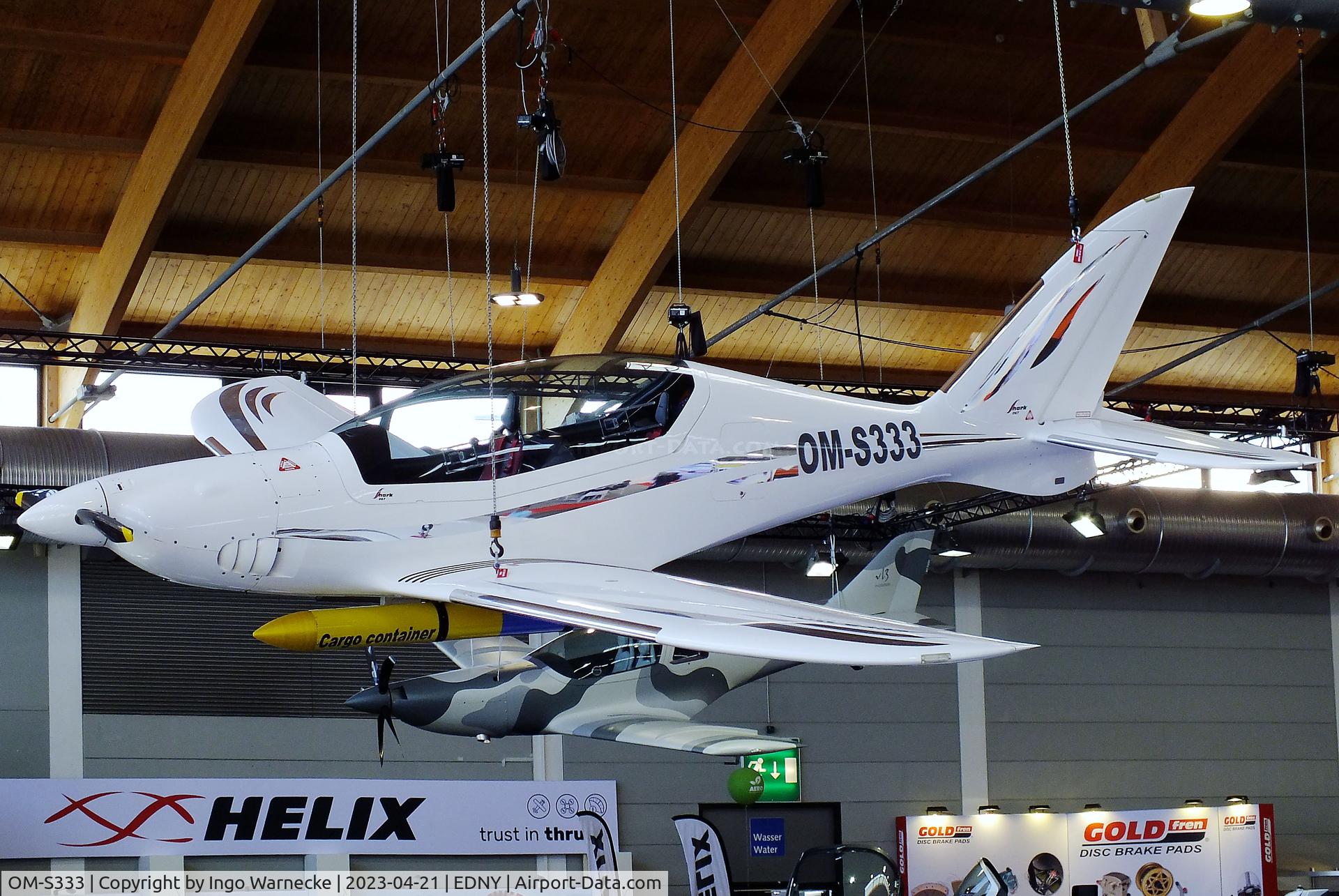 OM-S333, 2018 Shark Aero Shark C/N 067/2018, Shark Aero Shark at the AERO 2023, Friedrichshafen
