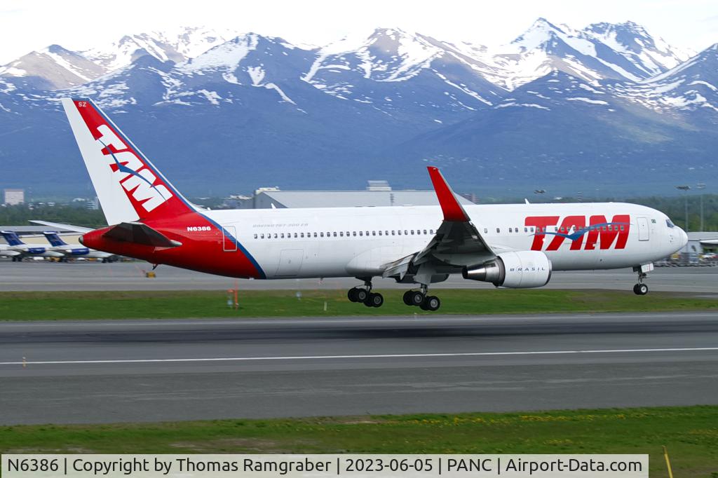 N6386, 2013 Boeing 767-316/ER C/N 41994, TAM Boeing 767-300ER(WL)
