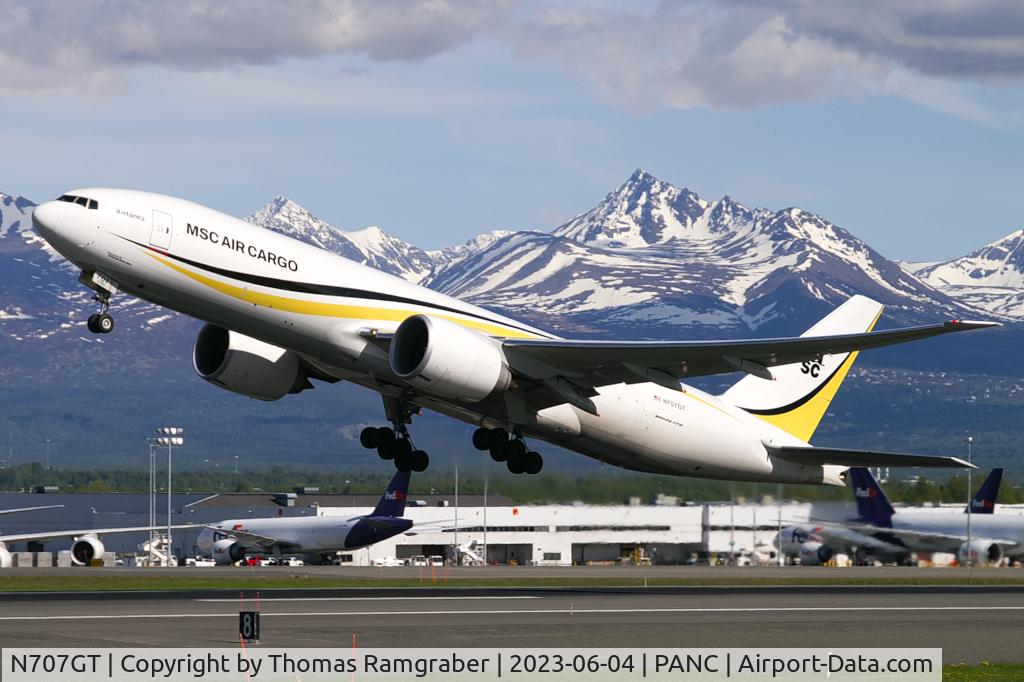 N707GT, 2022 Boeing 777F C/N 67992, MSC Air Cargo Boeing 777-F