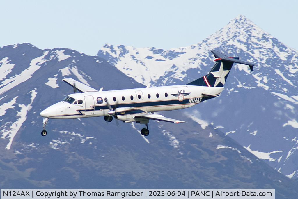 N124AX, 1991 Beech 1900C C/N UC158, Alaska Central Express Beechcraft 1900C