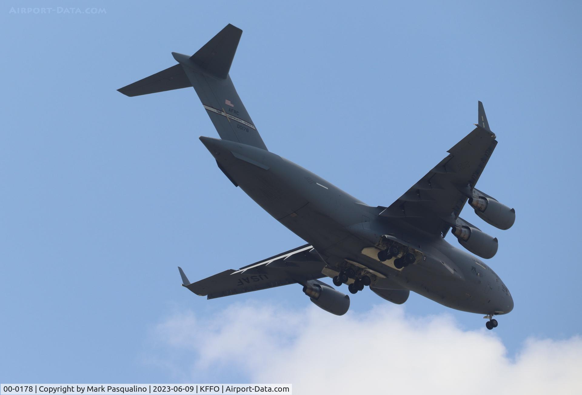 00-0178, 2000 Boeing C-17A Globemaster III C/N 50086/F085/P78, Boeing C-17A Globemaster III