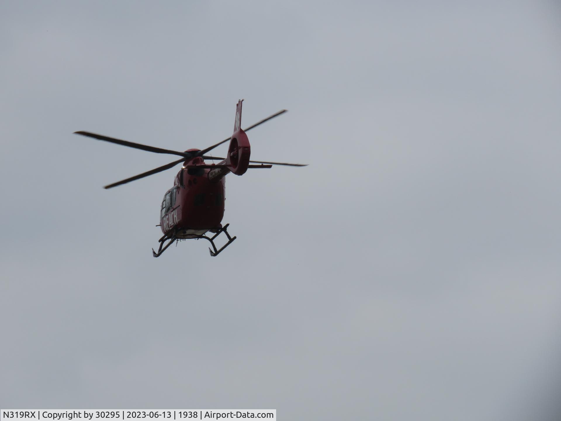 N319RX, 2016 Airbus Helicopters EC-135P-3 C/N 1223, Out of here