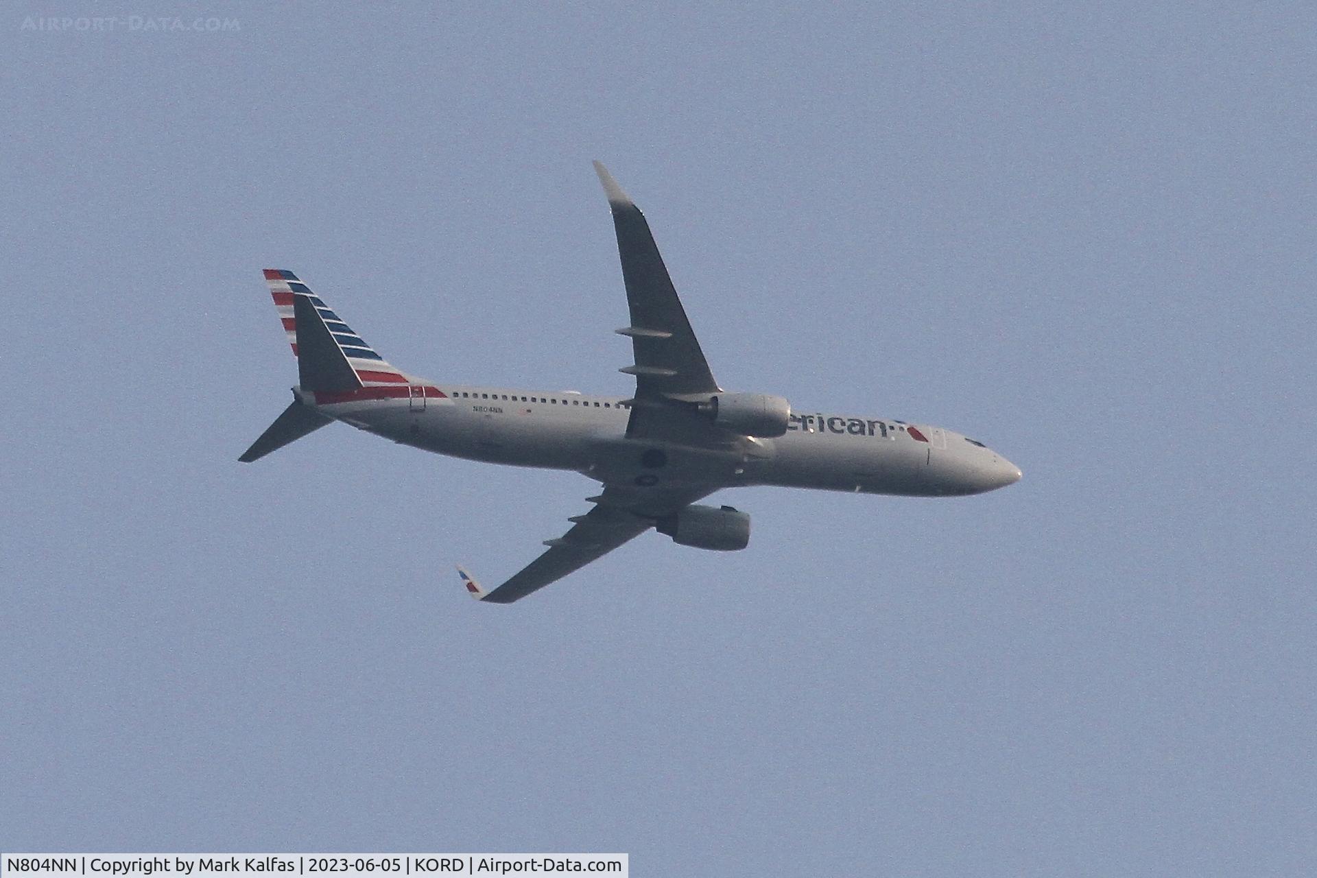N804NN, 2009 Boeing 737-823 C/N 29567, American Airlines B738 N804NN AA1121 MCO-ORD