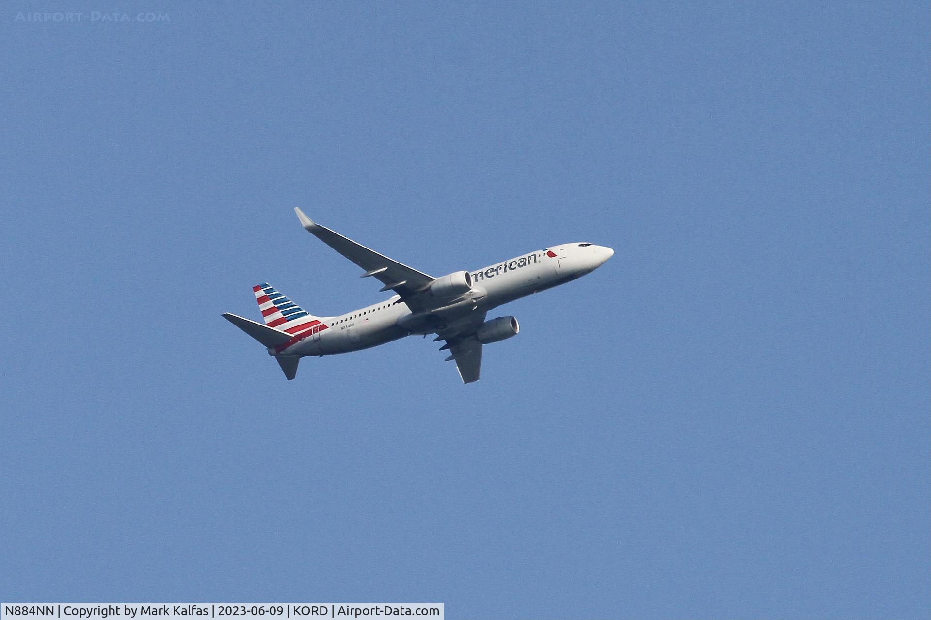 N884NN, 2012 Boeing 737-823 C/N 33222, American Airlines B738 N884NN operating as AA1101 TPA to ORD