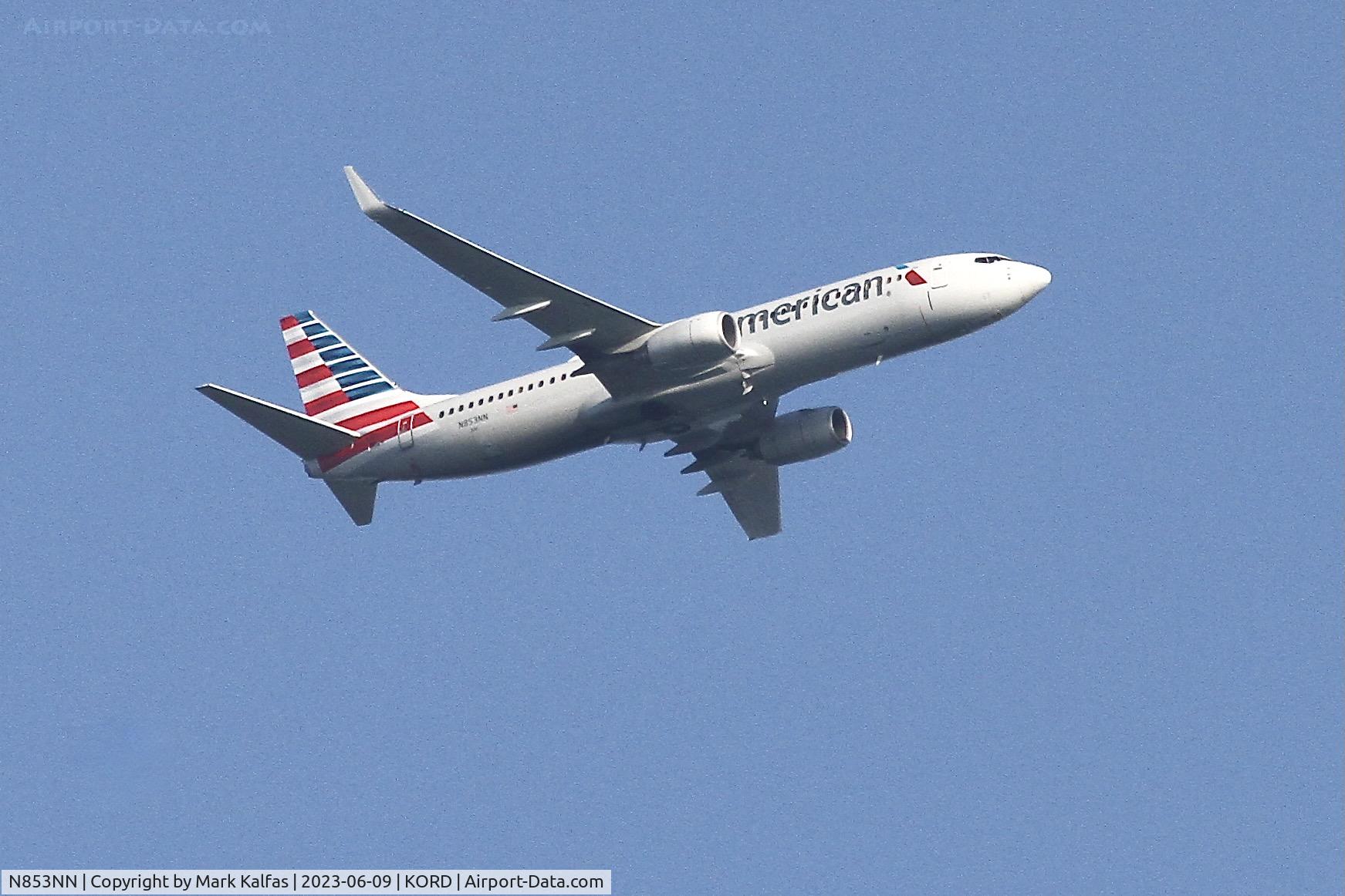 N853NN, 2010 Boeing 737-823 C/N 31105, American Airlines B738 N853NN AA636 DCA-ORD