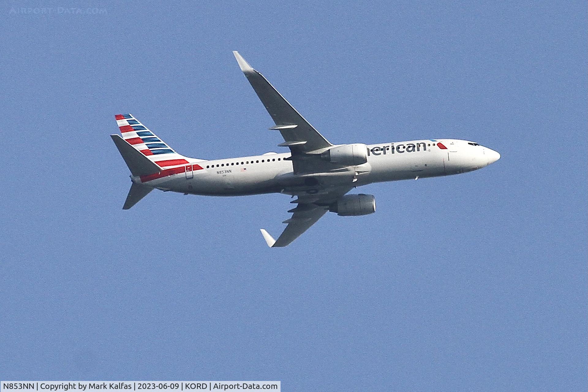 N853NN, 2010 Boeing 737-823 C/N 31105, American Airlines B738 N853NN AA636 DCA-ORD