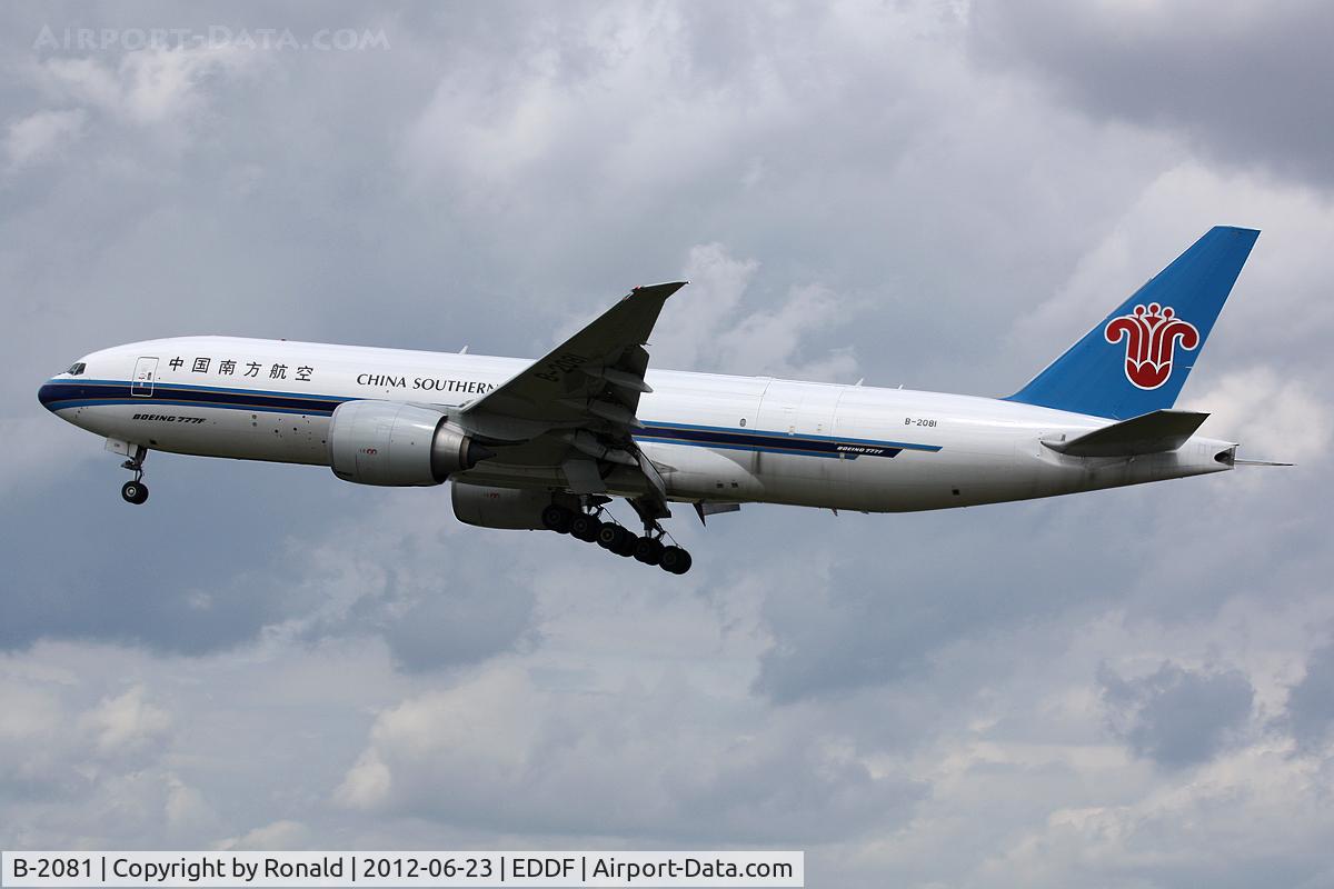 B-2081, 2010 Boeing 777-F1B C/N 37313, at fra