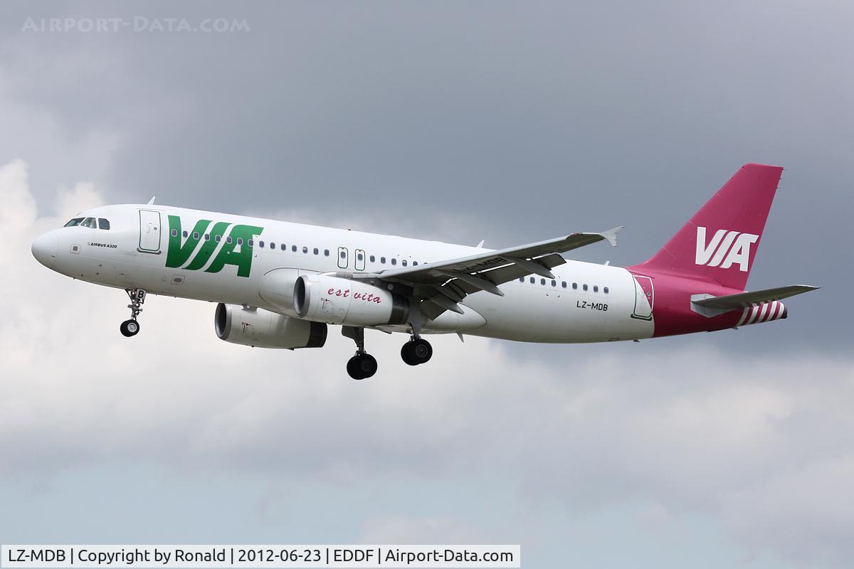 LZ-MDB, 2007 Airbus A320-214 C/N 3125, at fra