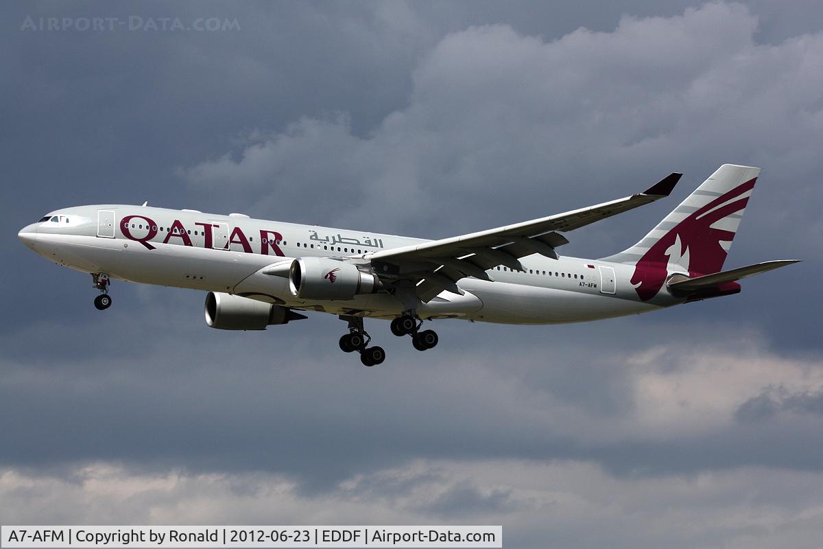 A7-AFM, 2004 Airbus A330-203 C/N 616, at fra