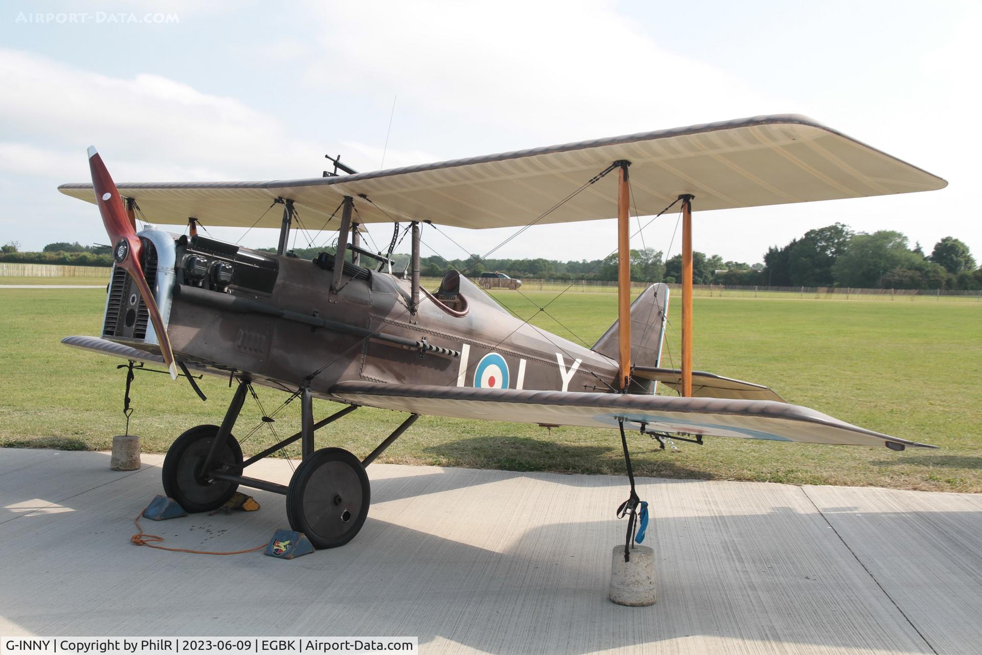 G-INNY, 1983 Royal Aircraft Factory SE-5A Replica C/N PFA 020-10439, F5459 (G-INNY) 1983 SE5A Replica AeroExpo Sywell