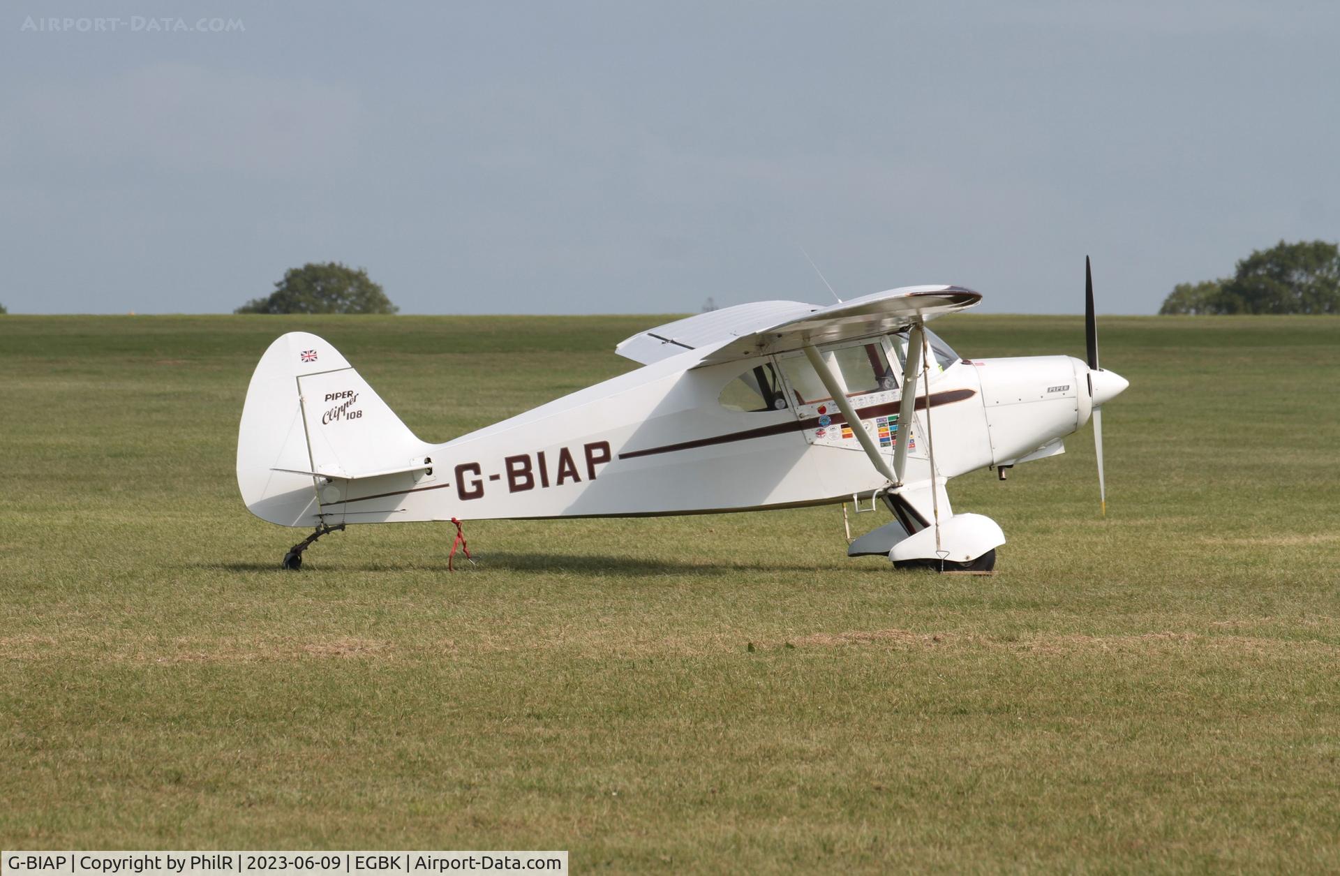 G-BIAP, 1950 Piper PA-16 Clipper Clipper C/N 16-732, G-BIAP 1950 Piper PA-16 Clipper AeroExpo Sywell