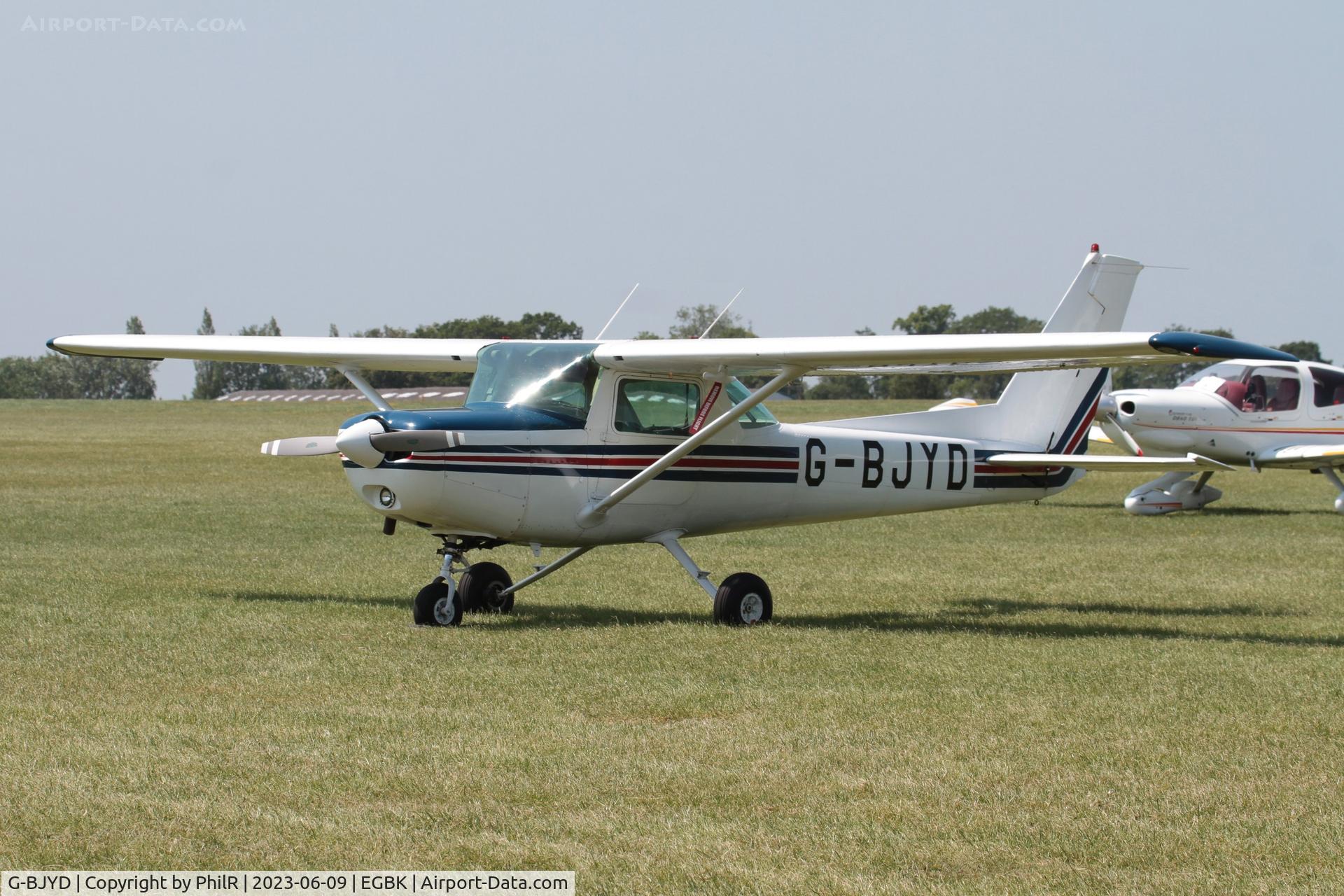 G-BJYD, 1982 Reims F152 C/N 1915, G-BJYD 1982 Reims Cessna F152 AeroExpo Sywell