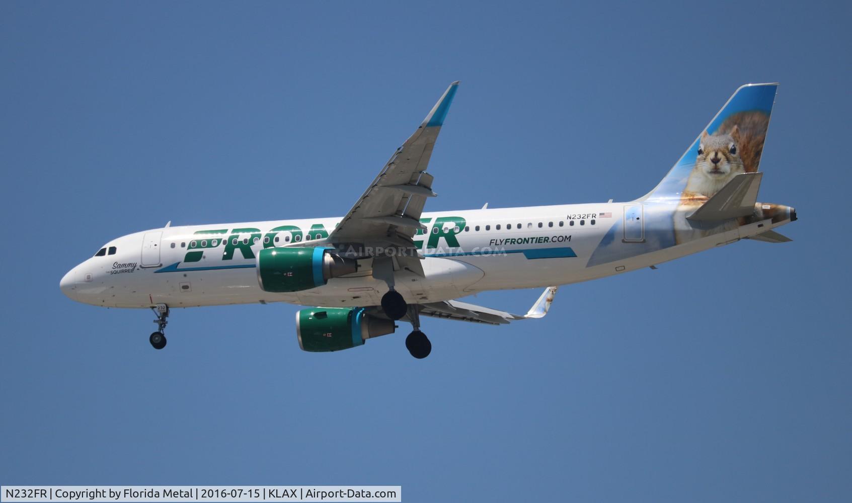 N232FR, 2015 Airbus A320-214 C/N 6838, FFT A320 Sammy zx