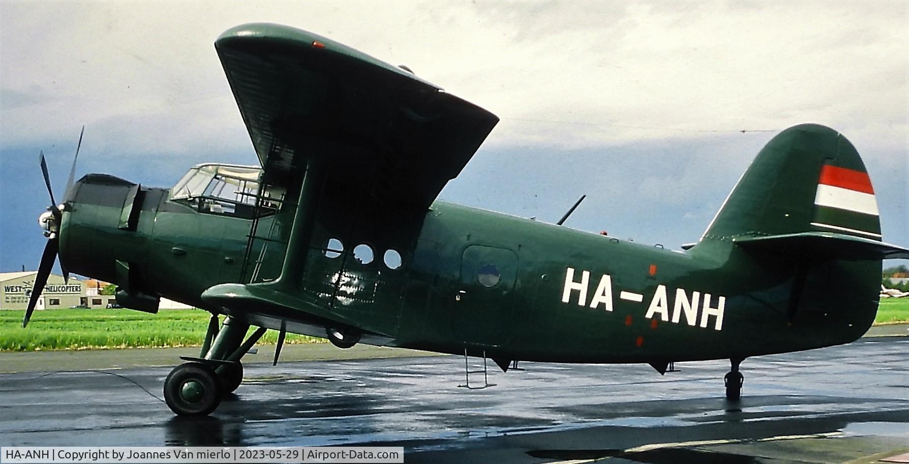 HA-ANH, 1972 WSK-PZL An-2P C/N 1G132-54, Slide scan
