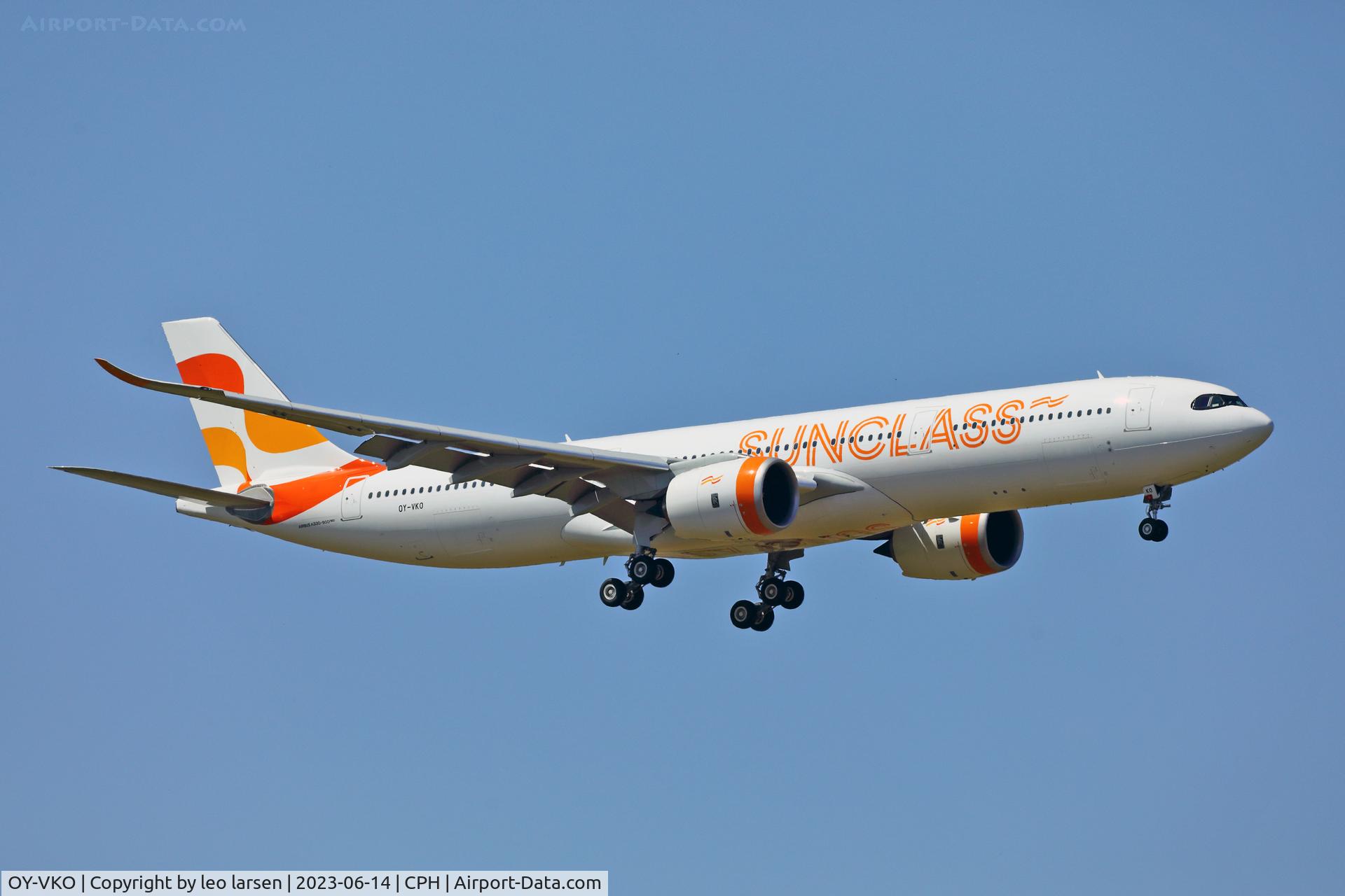 OY-VKO, 2020 Airbus A330-941 C/N 1981, Copenhagen 14.6.2023