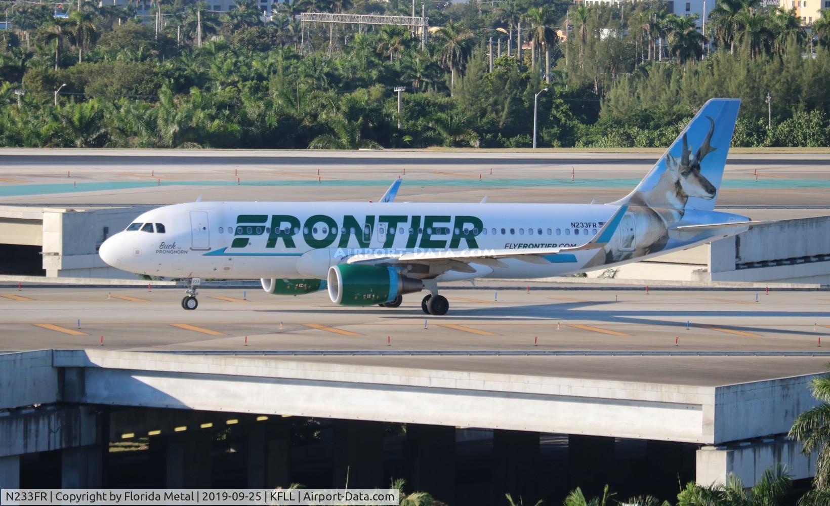 N233FR, 2016 Airbus A320-214 C/N 7095, FFT A320 Buck zx