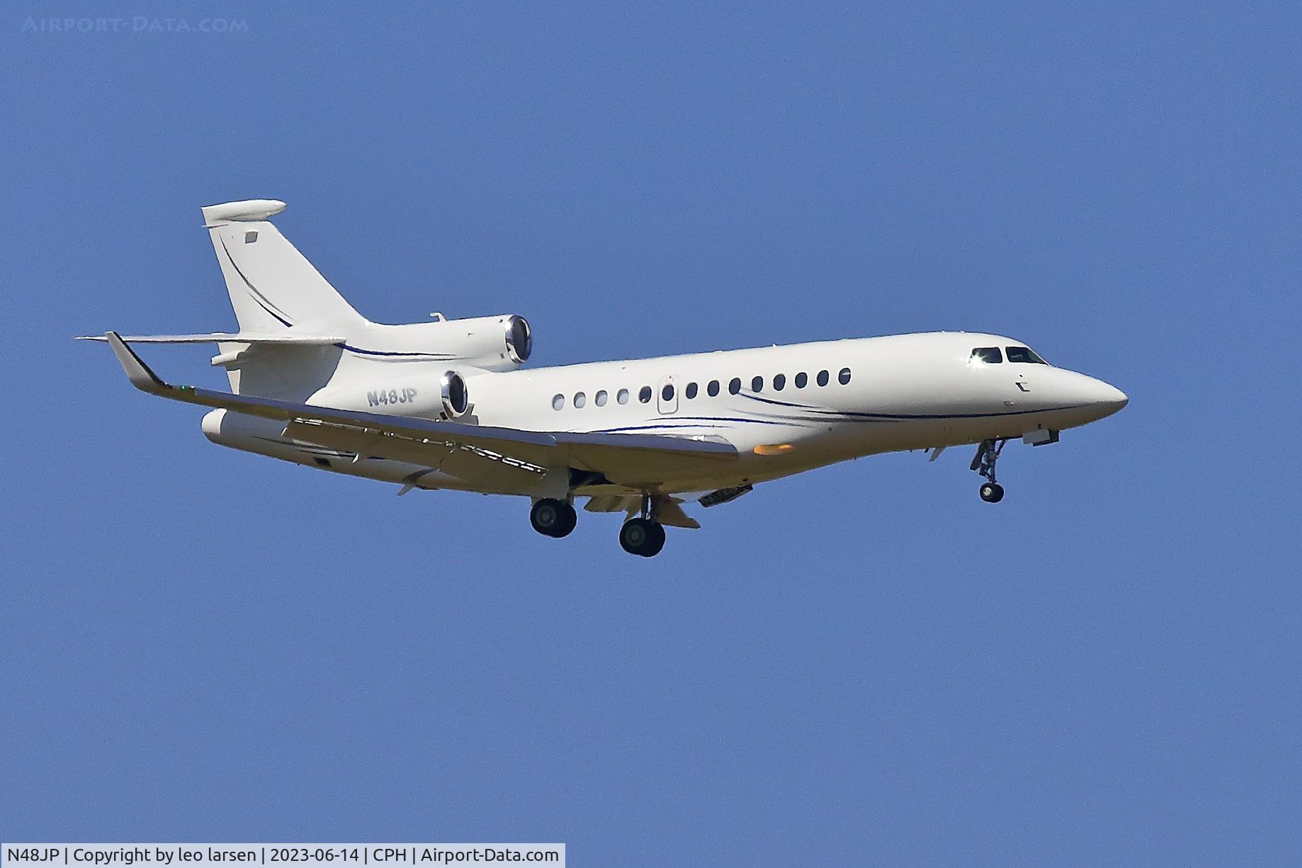 N48JP, 2008 Dassault Falcon 7X C/N 049, Copenhagen 14.6.2023