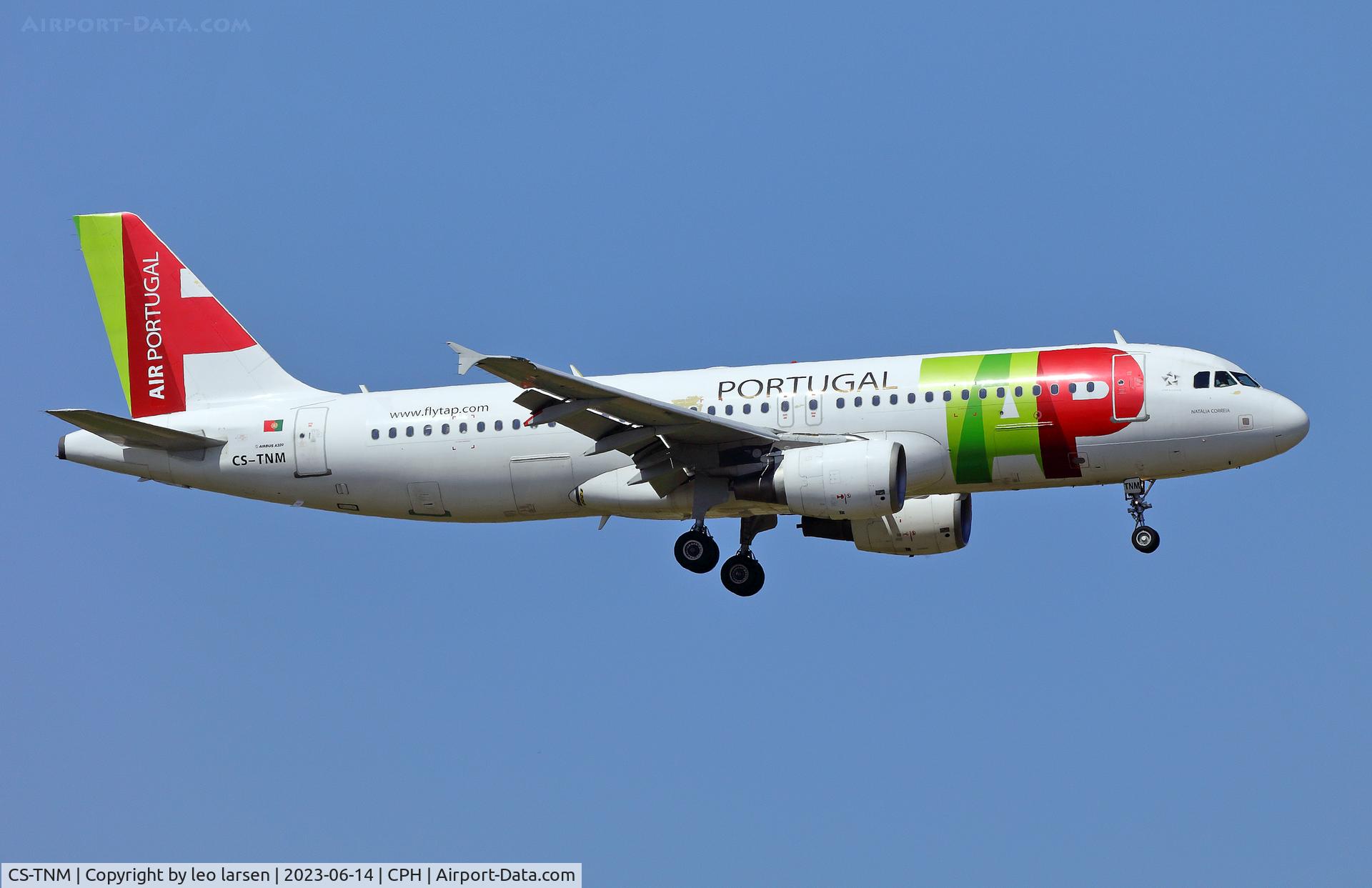 CS-TNM, 2002 Airbus A320-214 C/N 1799, Copenhagen 14.6.2023