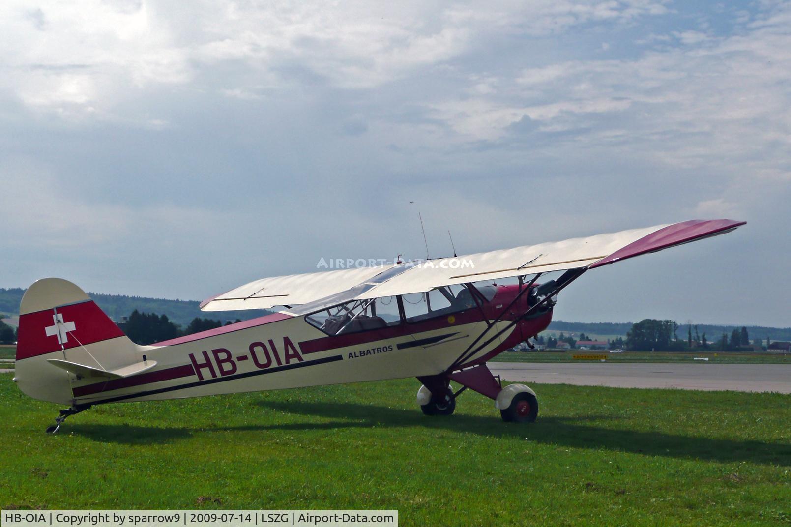 HB-OIA, 1944 Piper L-4J Grasshopper (J3C-65D) C/N 12619, At Grenchen