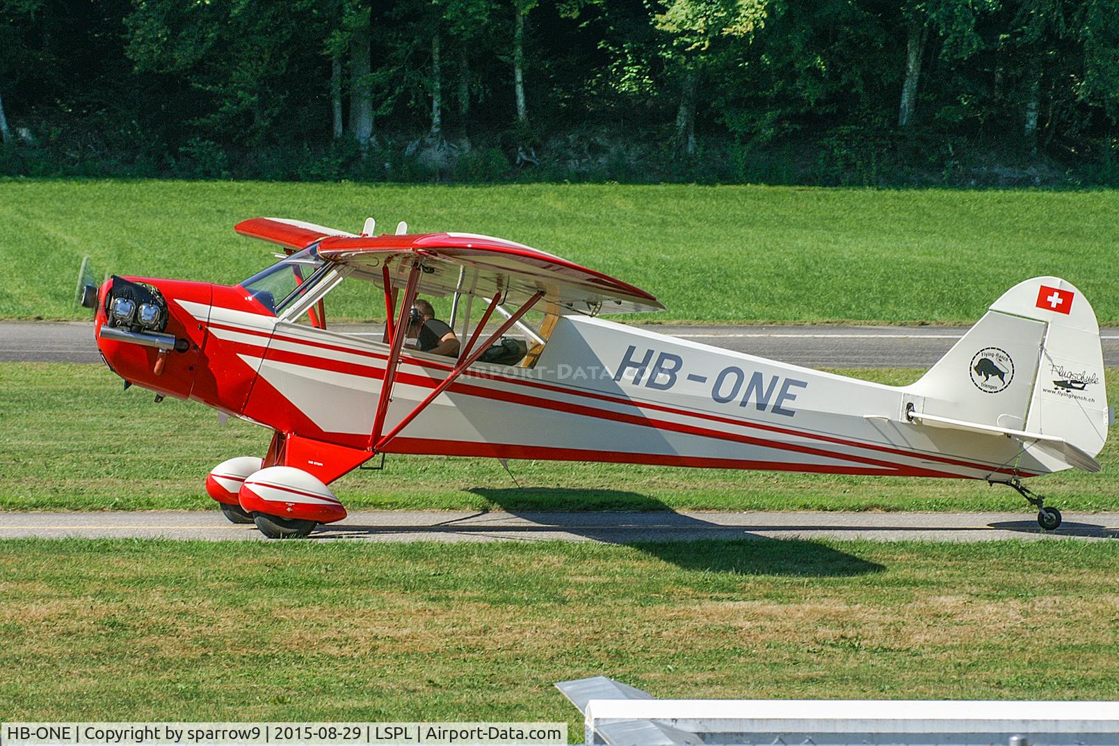 HB-ONE, 1944 Piper L-4J Grasshopper (J3C-65D) C/N 12661, At Langenthal-Bleienbach