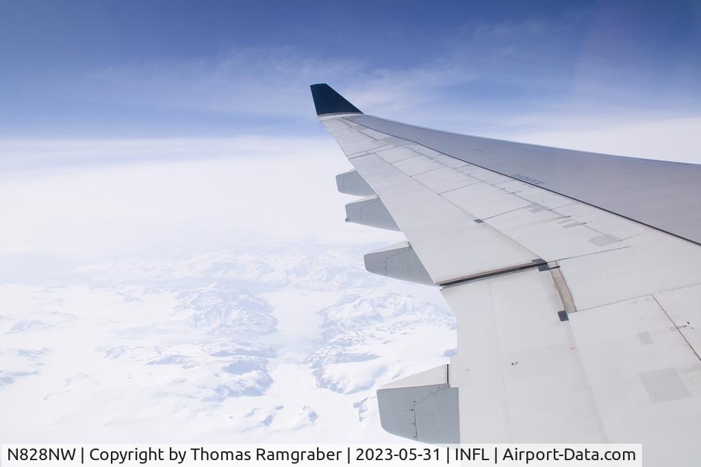 N828NW, 2016 Airbus A330-302 C/N 1720, Delta Airlines Airbus A330-300, inflight AMS-SEA