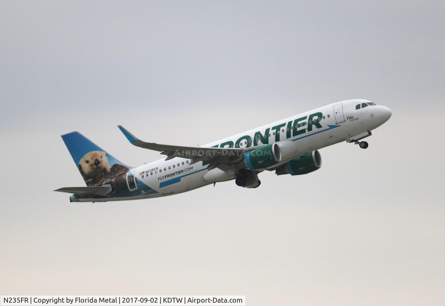 N235FR, 2016 Airbus A320-214 C/N 7272, FFT A320 Pike zx