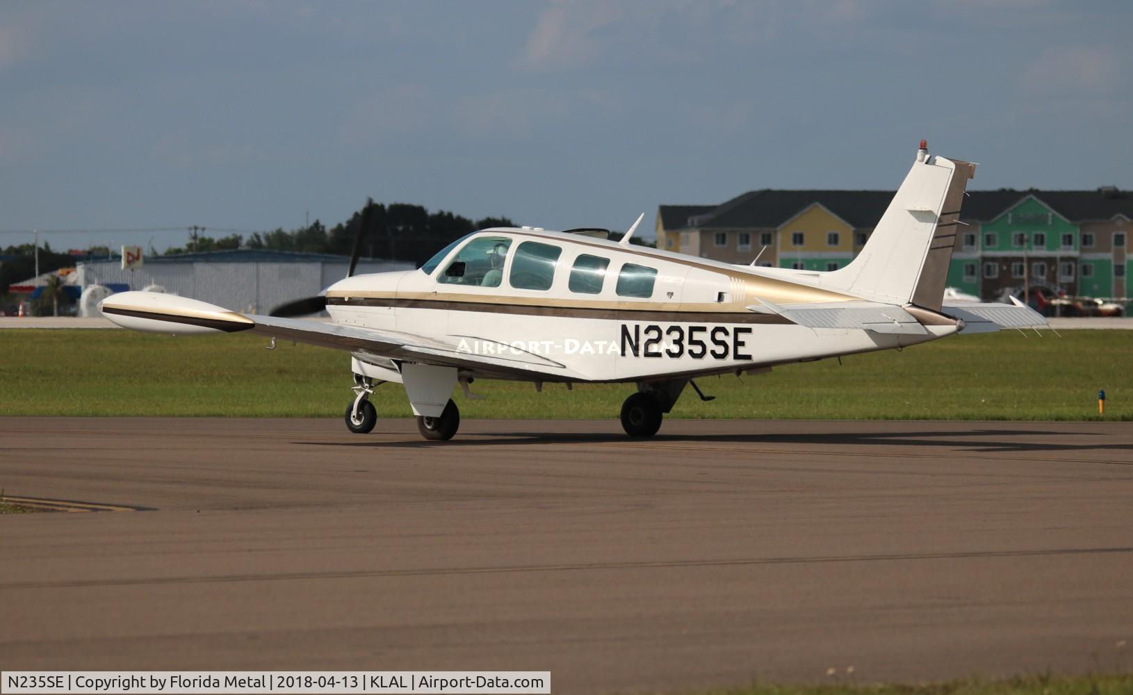 N235SE, 1981 Beech A36 Bonanza 36 C/N E-1953, Bonanza 36 zx