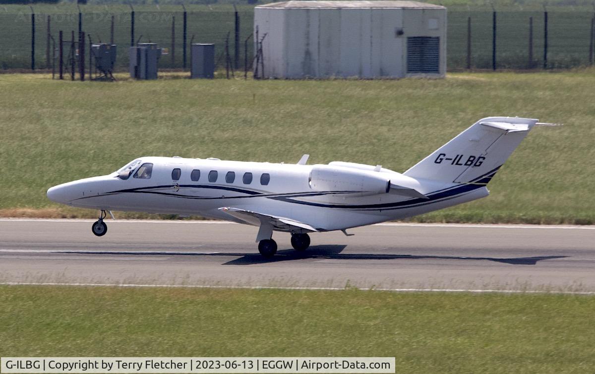 G-ILBG, 2010 Cessna 525A CitationJet CJ2+ C/N 525A-0461, at Luton Airport