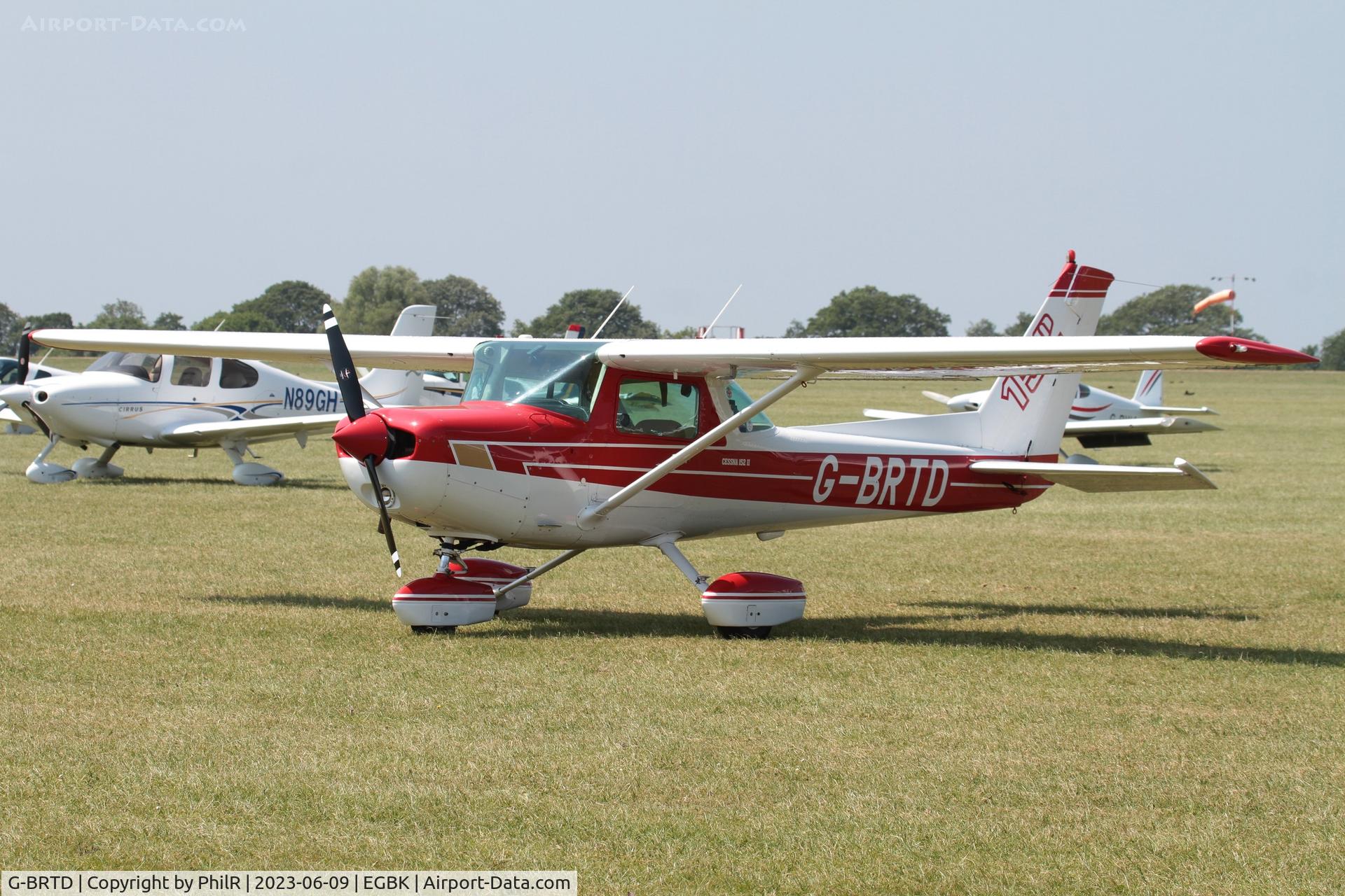 G-BRTD, 1977 Cessna 152 C/N 152-80023, G-BRTD 1977 Cessna F152 AeroExpo Sywell